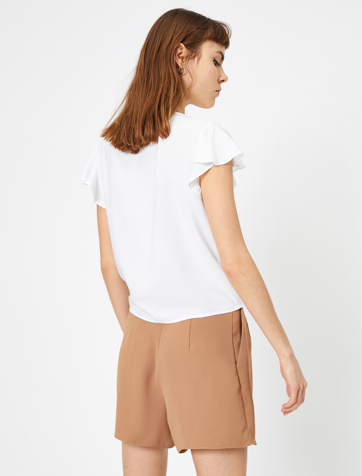   Düğme Detaylı Bluz