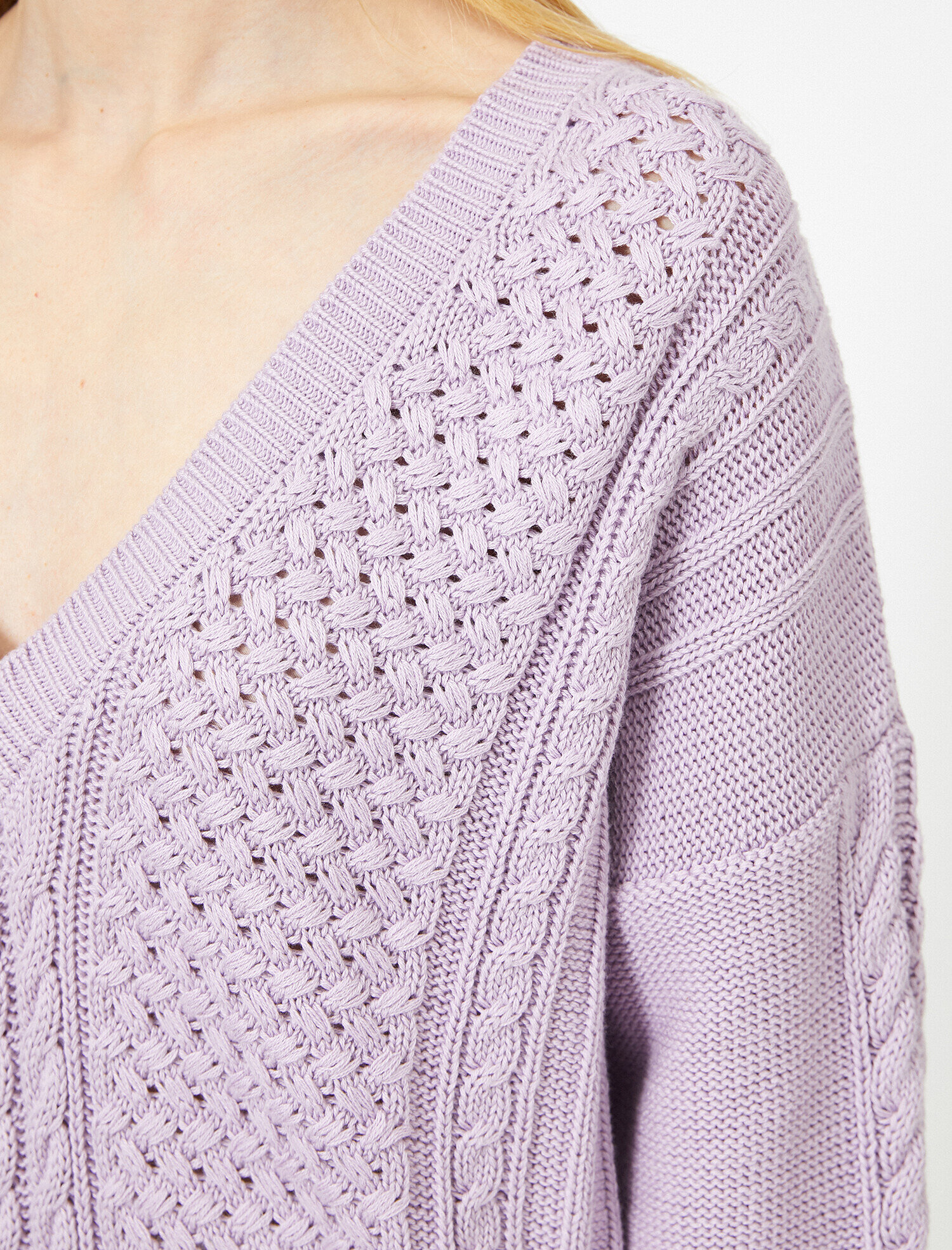   Örgülü Triko Kazak