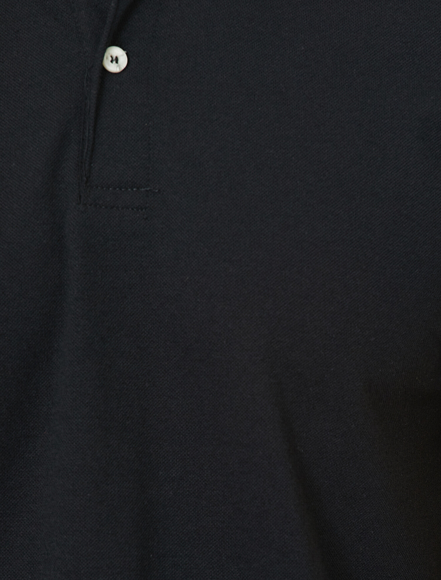   Polo Yaka Tişört Dar Kesim Kısa Kollu