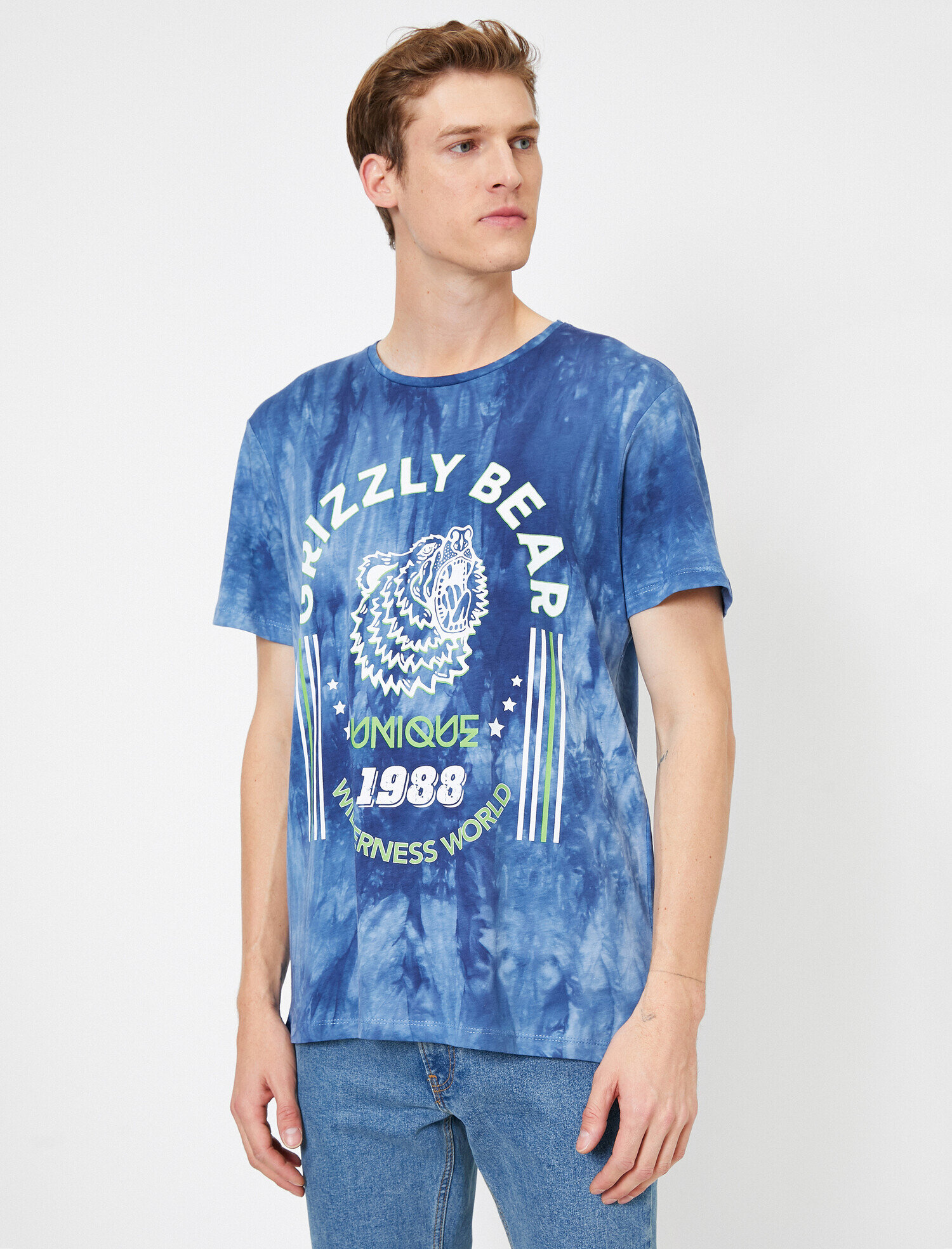   Baskılı Tişört Kısa Kollu