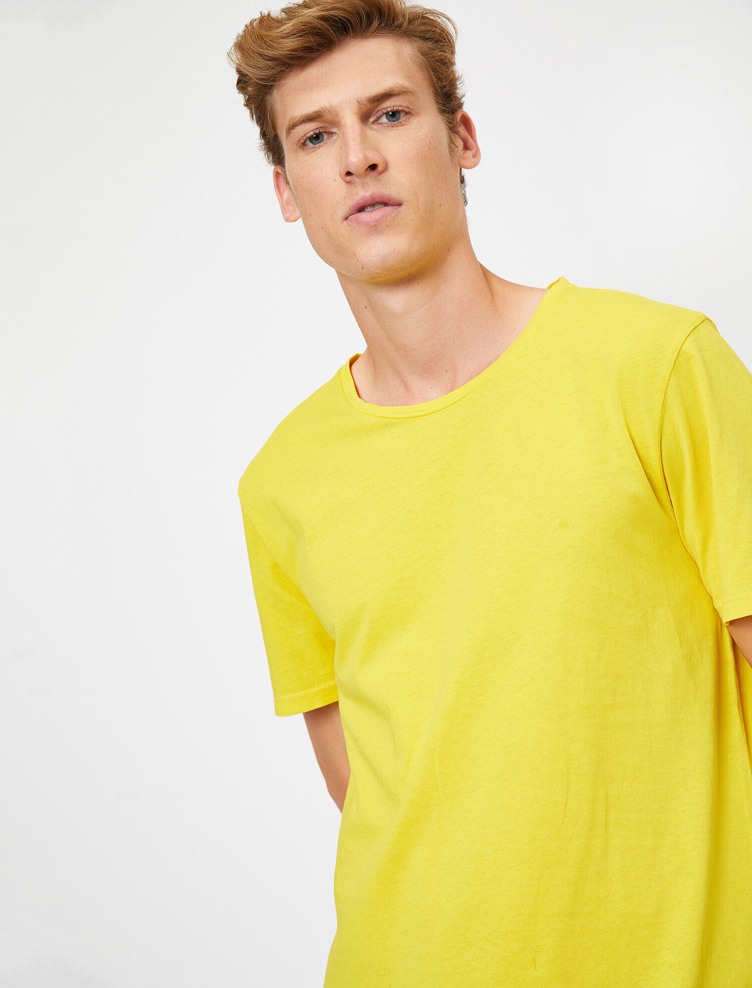   Bisiklet Yaka Tişört