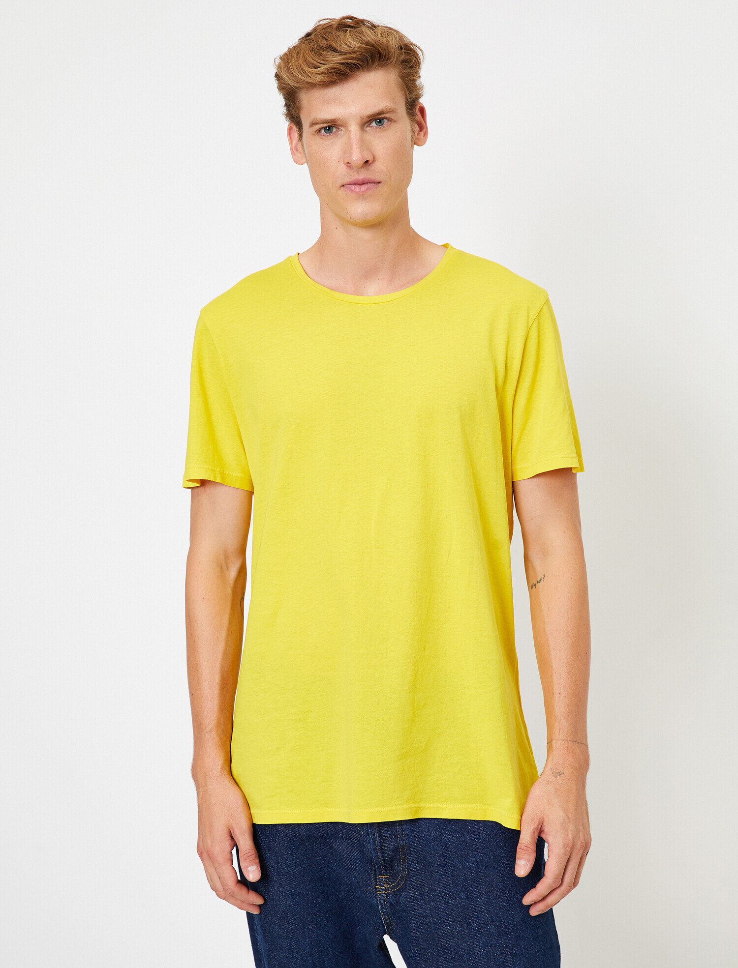   Bisiklet Yaka Tişört