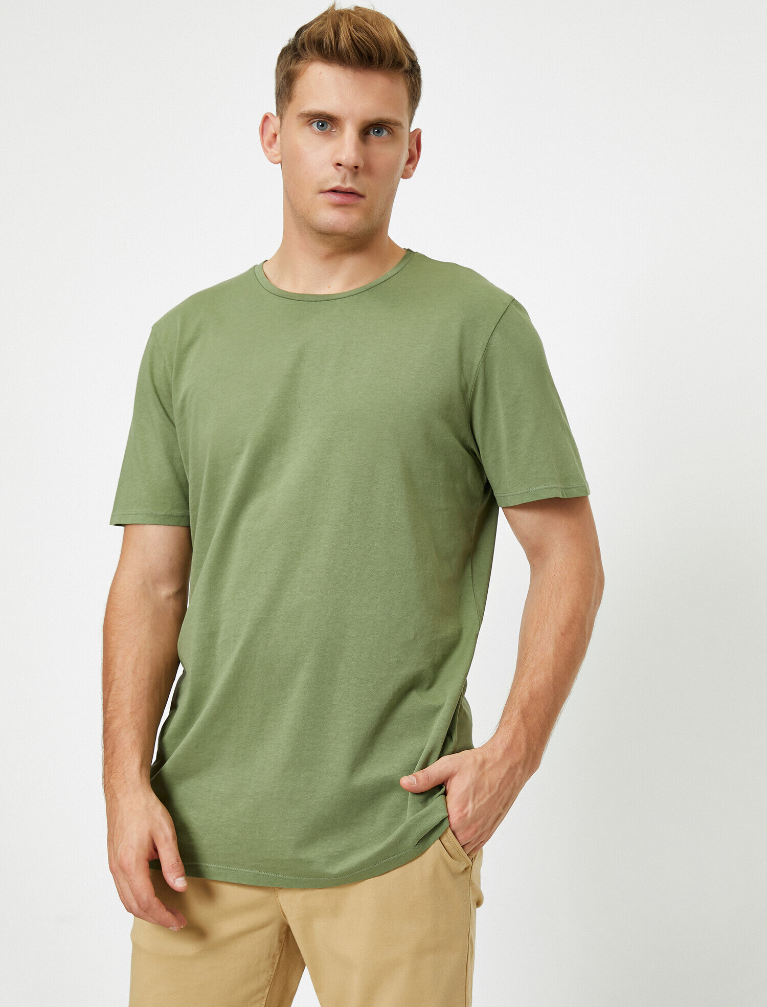   Bisiklet Yaka Tişört