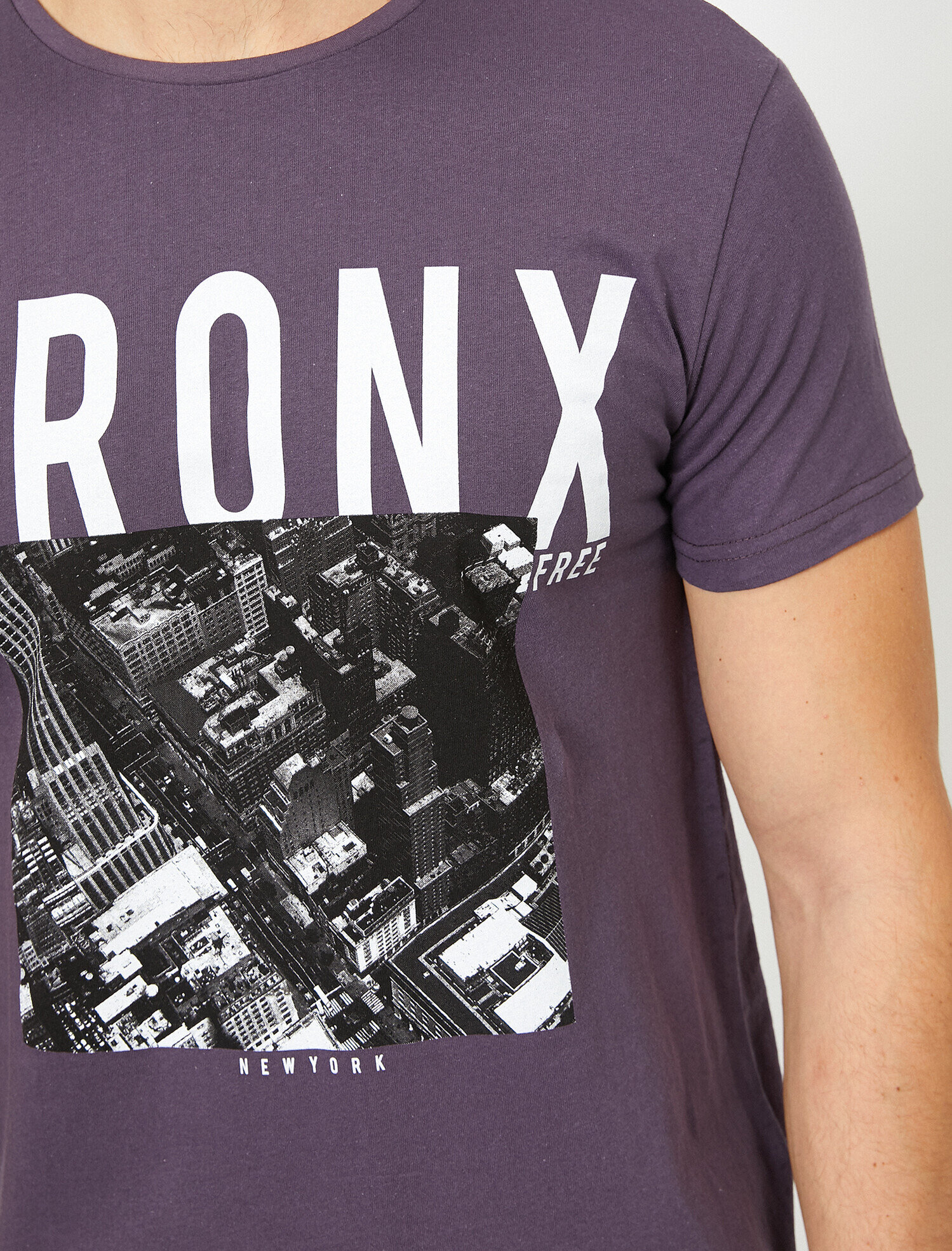   Baskılı Tişört Kısa Kollu