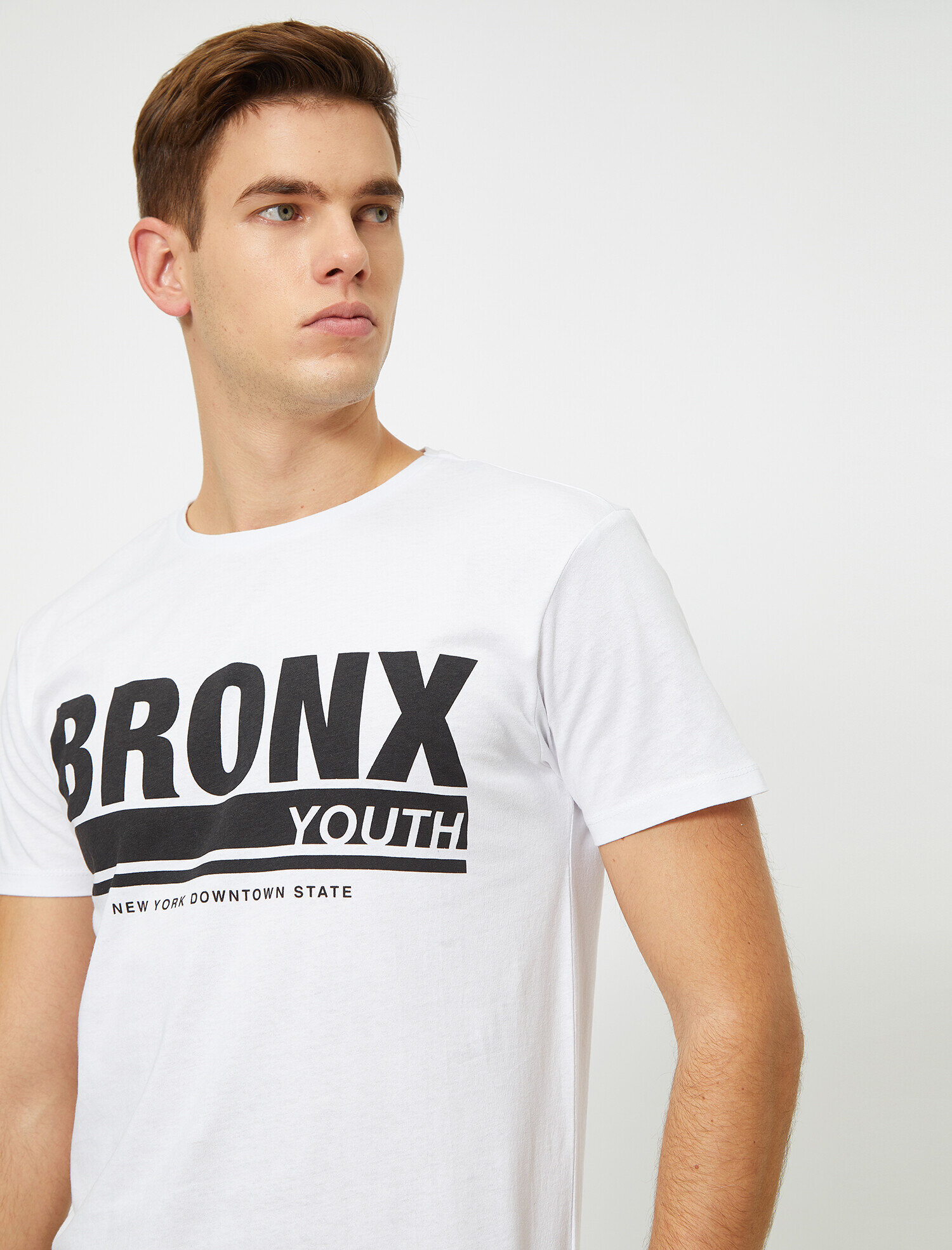   Baskılı Tişört Kısa Kollu