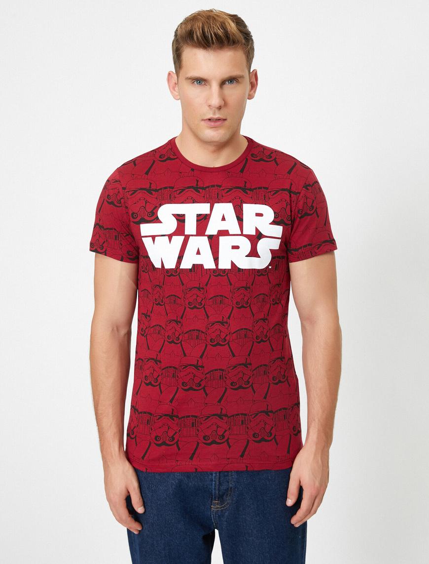   Star Wars Lisanslı Kısa Kollu Baskılı Tişört