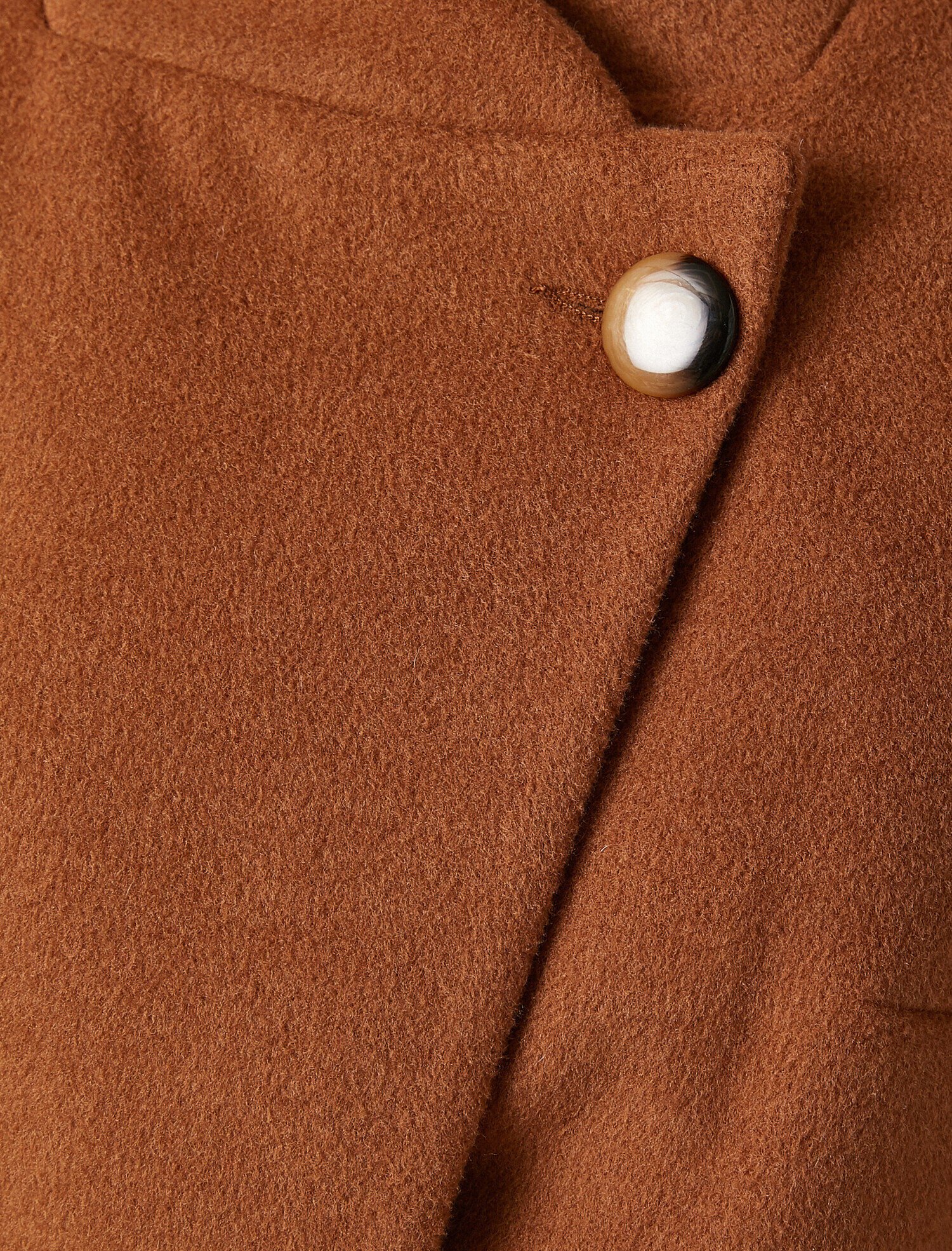   Cepli Kemerli Kaşe Kaban