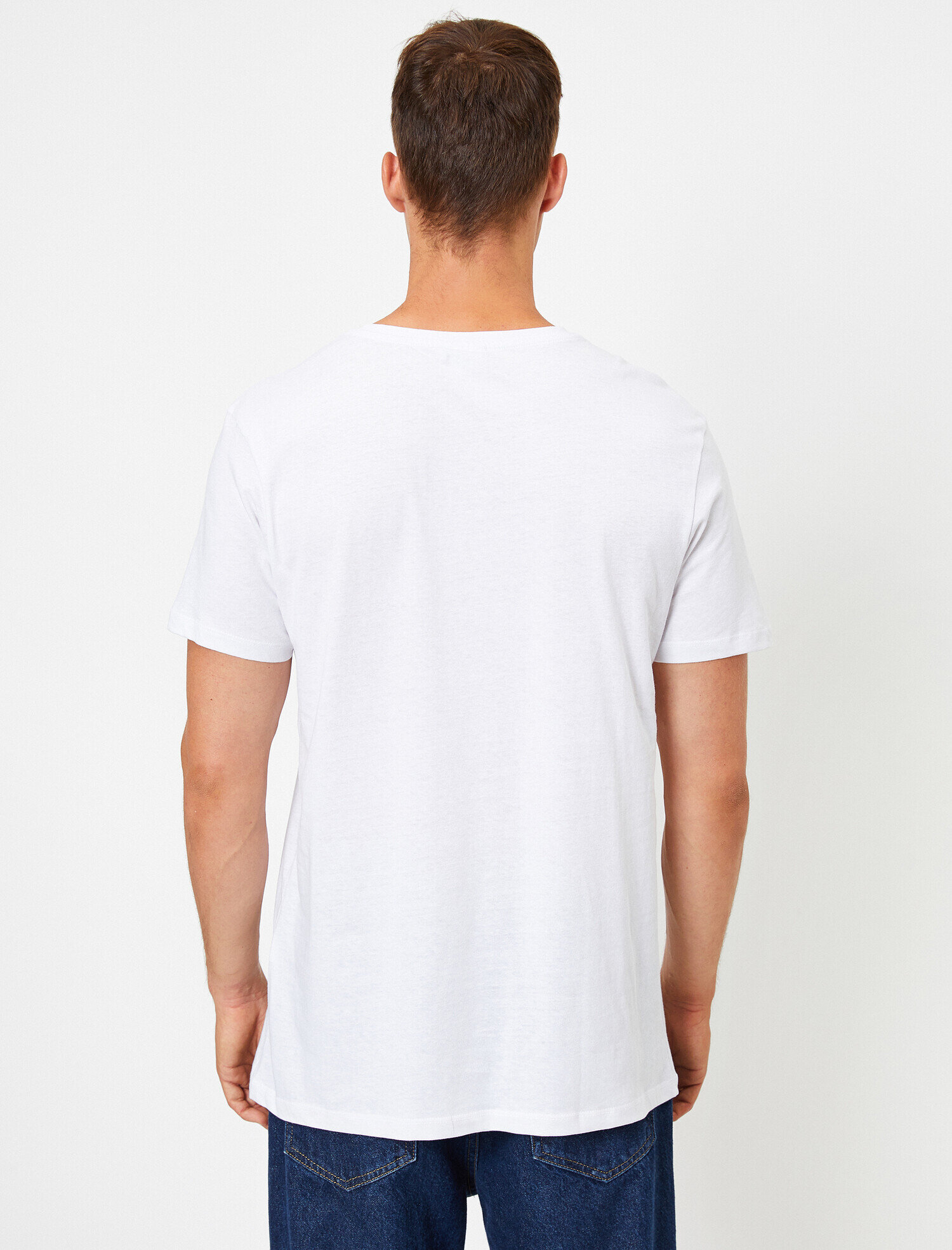   Pamuklu Bisiklet Yaka Warner Bros Lisanslı Super Dad Tişört