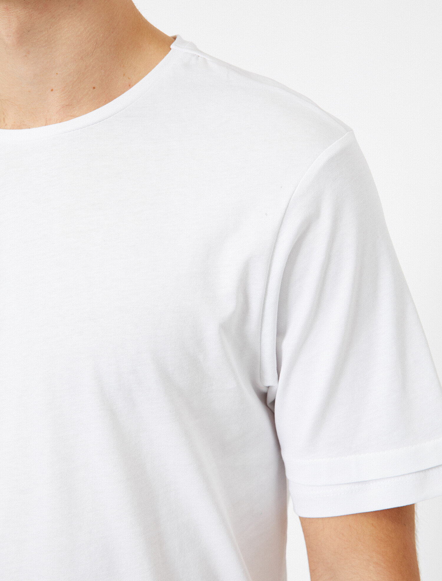   Bisiklet Yaka Tişört