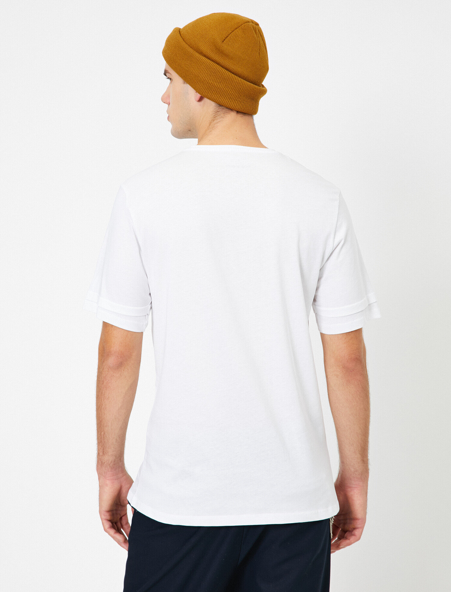   Bisiklet Yaka Tişört