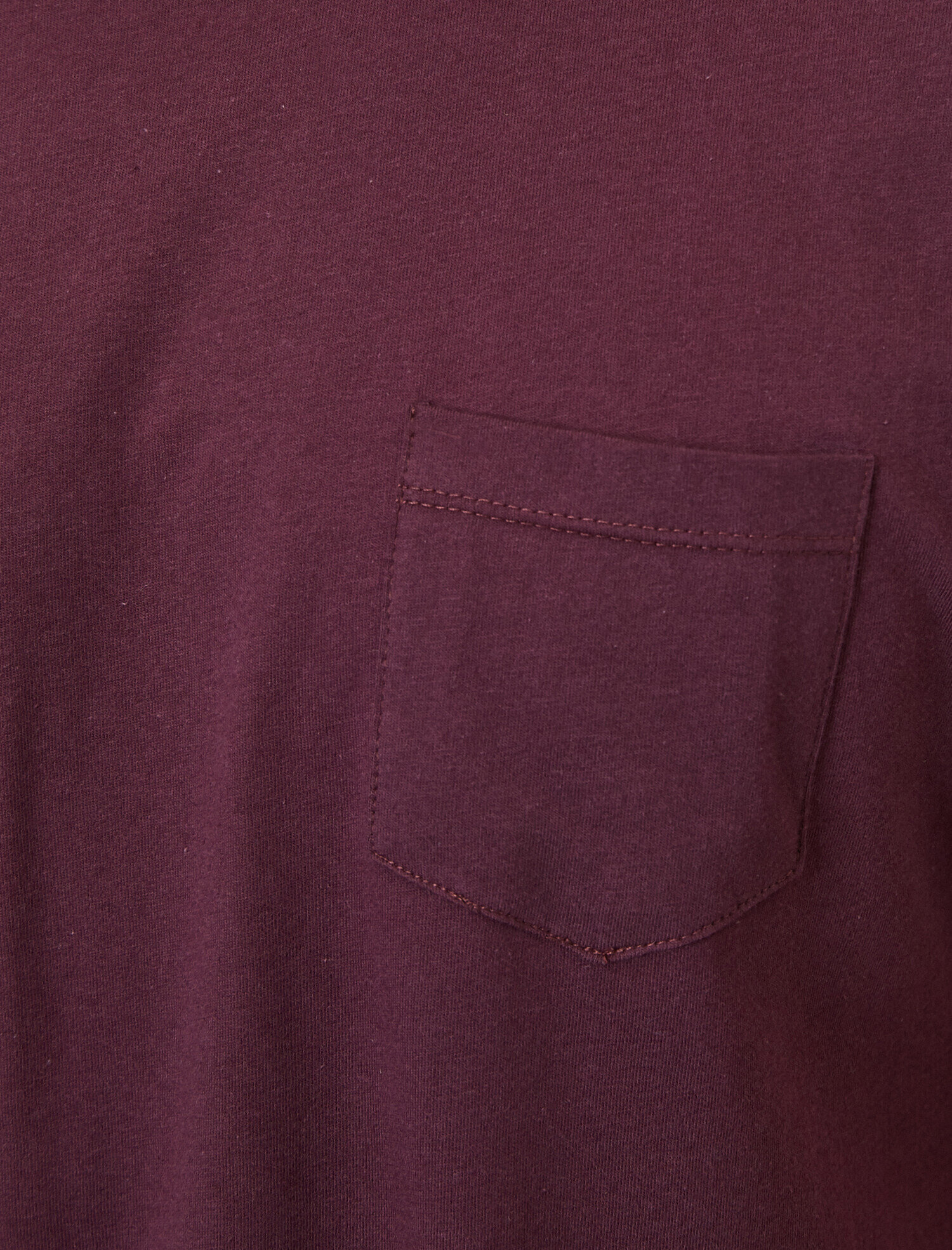 Bisiklet Yaka Cep Detaylı Kolları Katlamalı Slim Fit Tişört