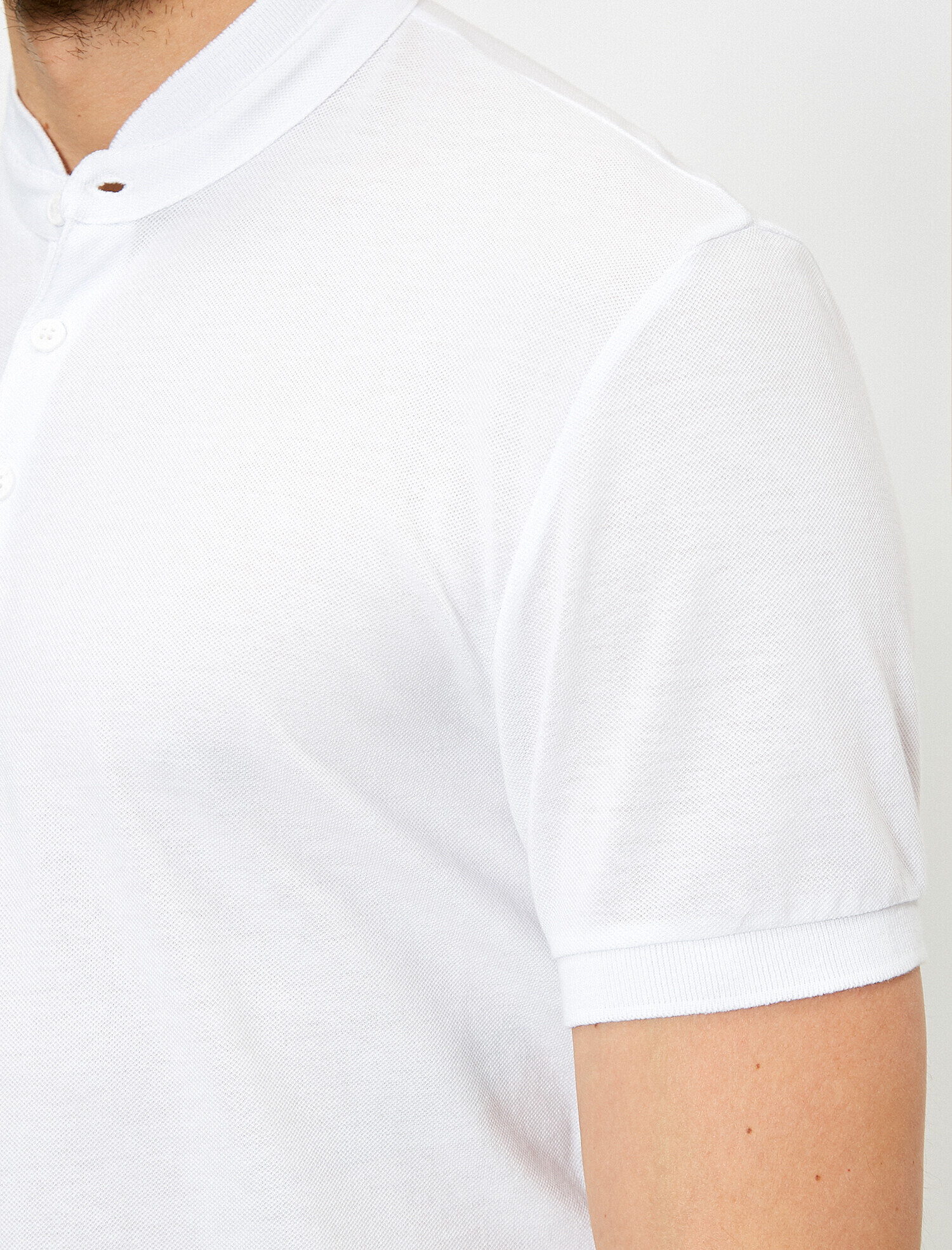 Hakim Yaka Basic Slim Fit Polo Yaka Tişört