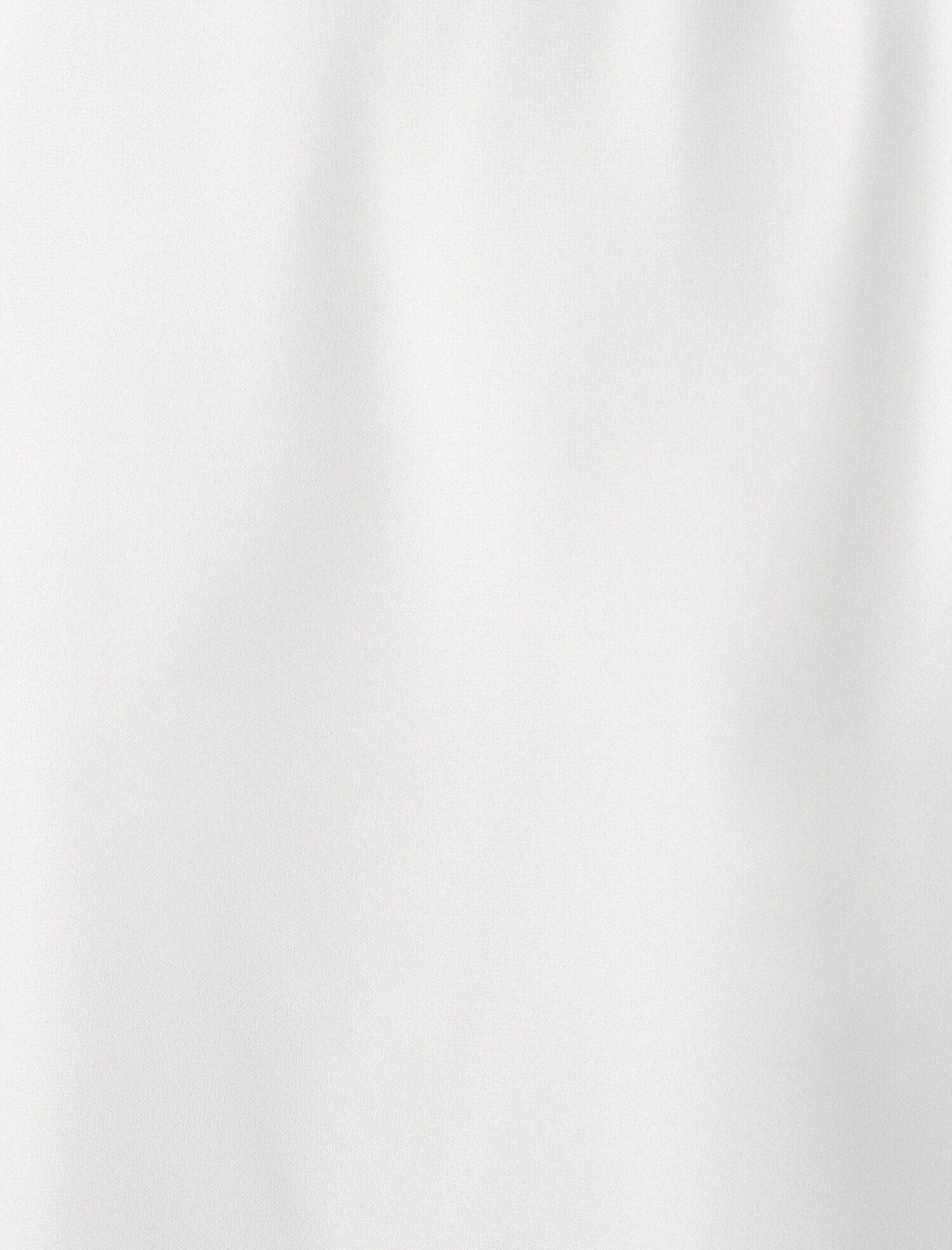   Tül Detaylı Bluz Bisiklet Yaka Uzun Kollu