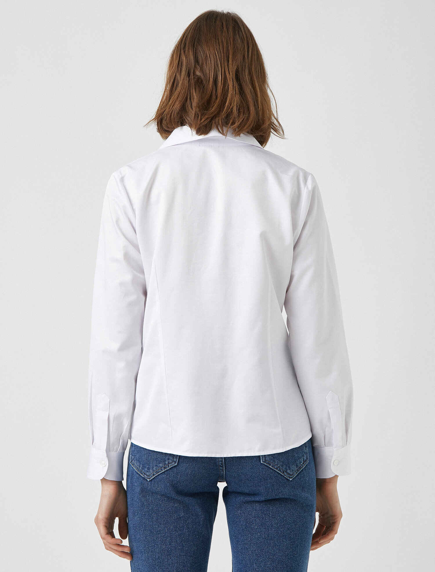   Poplin Gömlek Pamuklu Basic