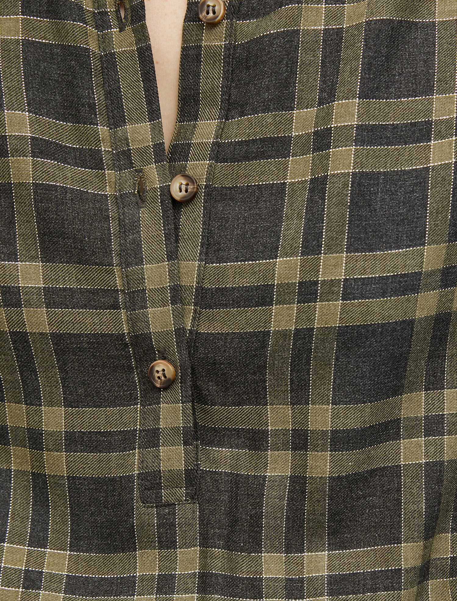   Vatkalı Ekose Gömlek