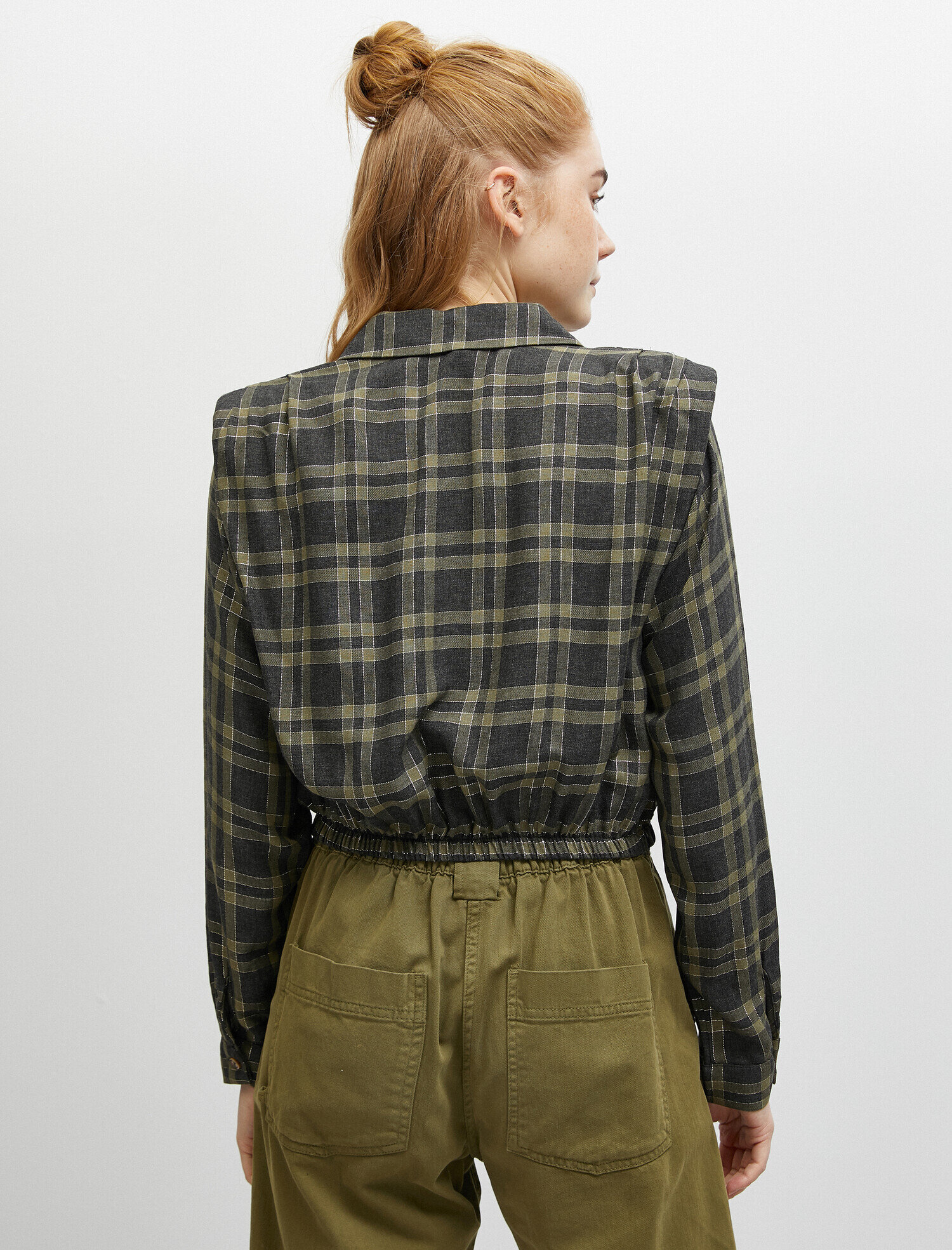   Vatkalı Ekose Gömlek