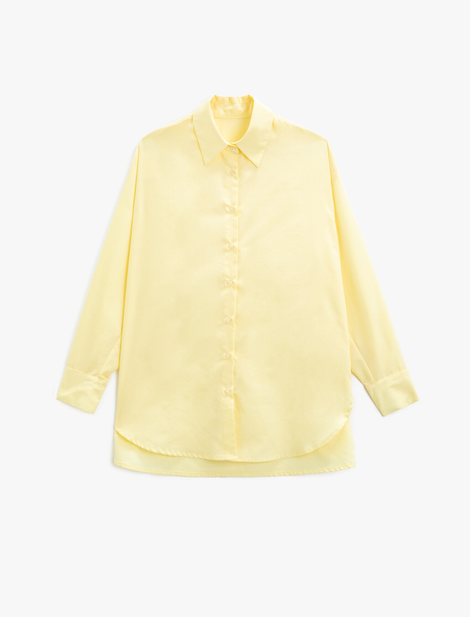 Oversize Gömlek Pamuklu