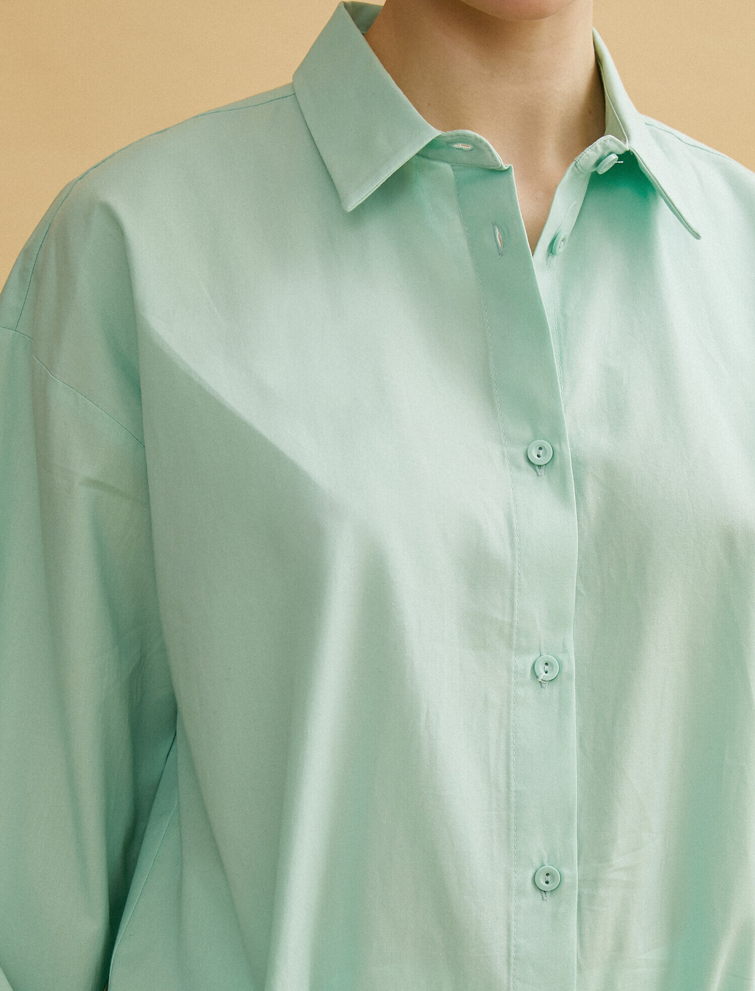   Poplin Gömlek Pamuklu