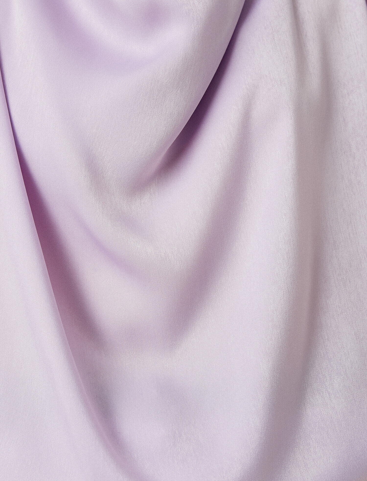   Vatkalı Bluz Drapeli Kısa Kollu