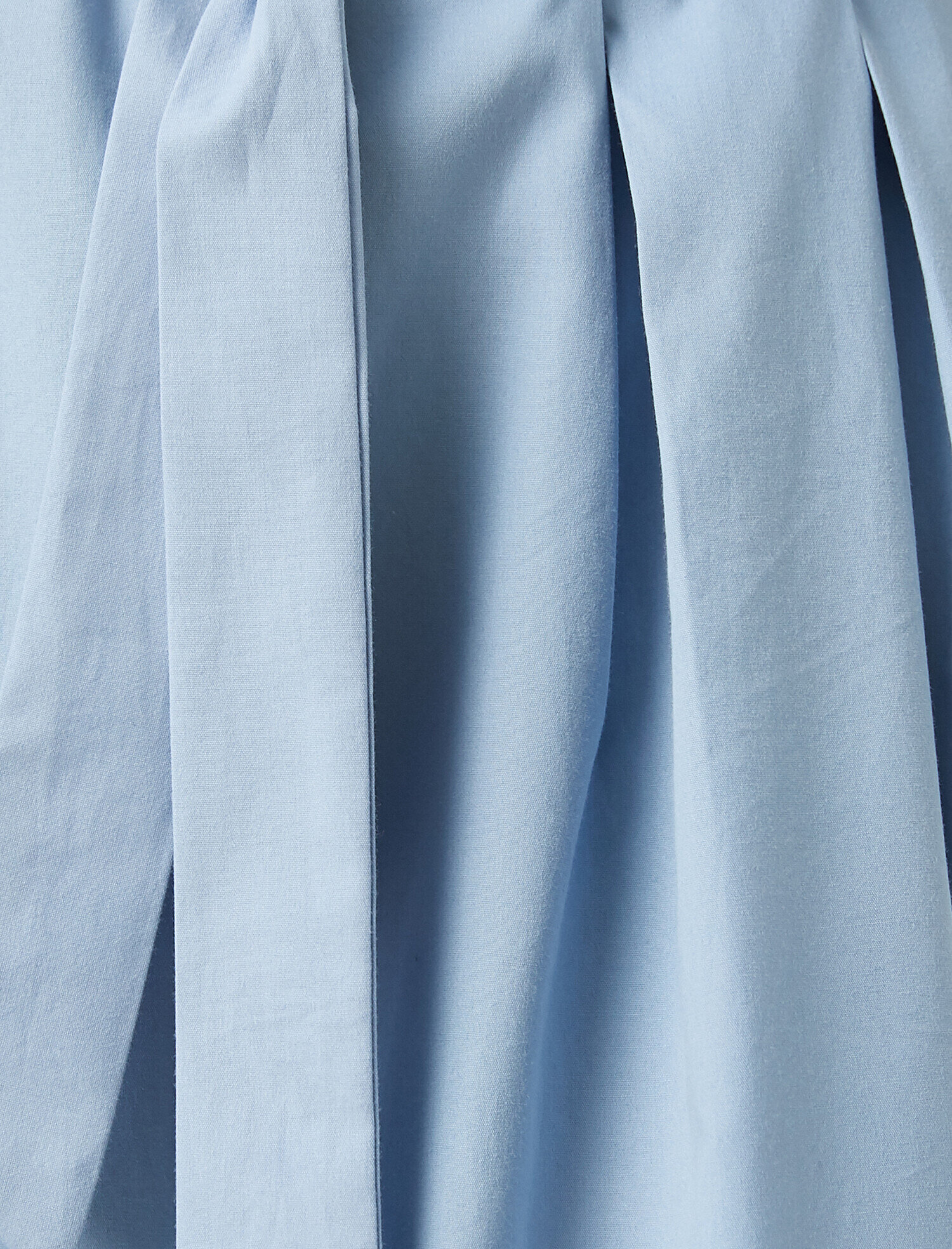   Midi Etek Kuşaklı Pamuklu