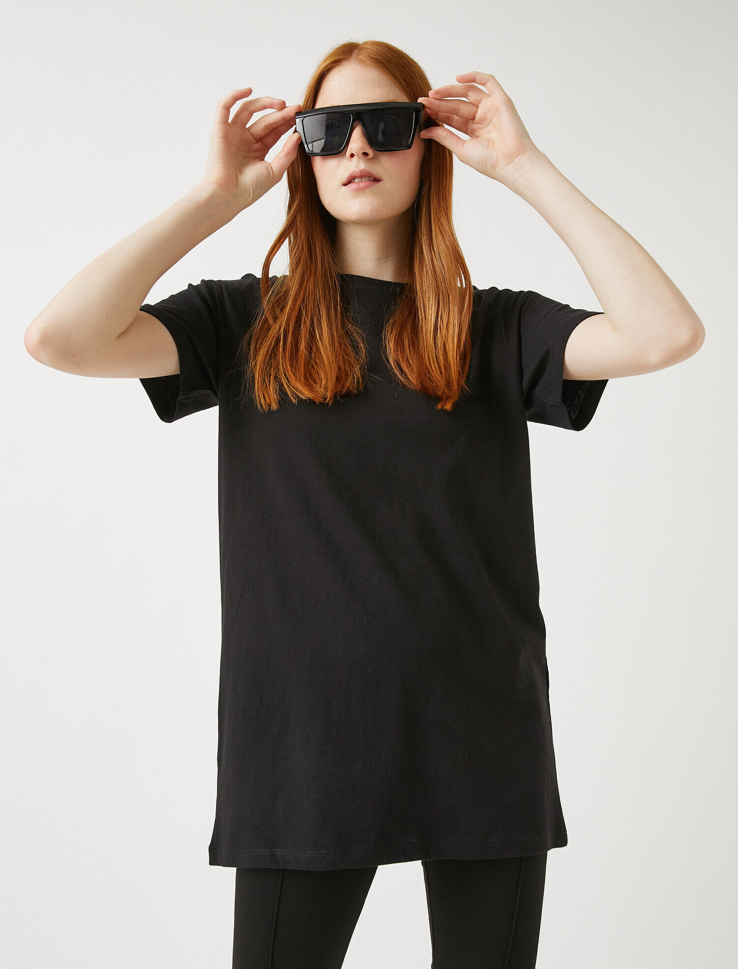   Pamuklu Tişört Oversize