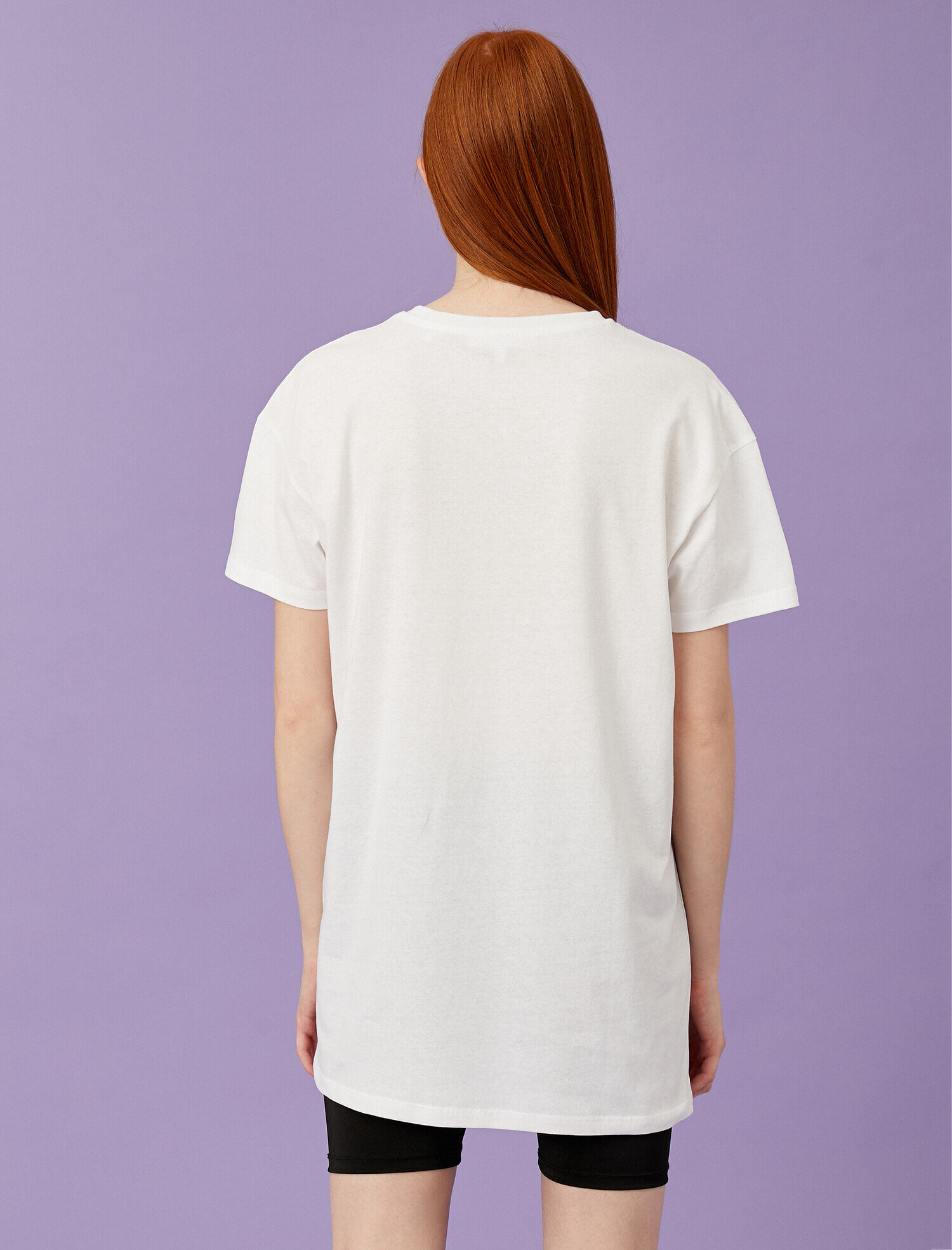   Pamuklu Tişört Oversize