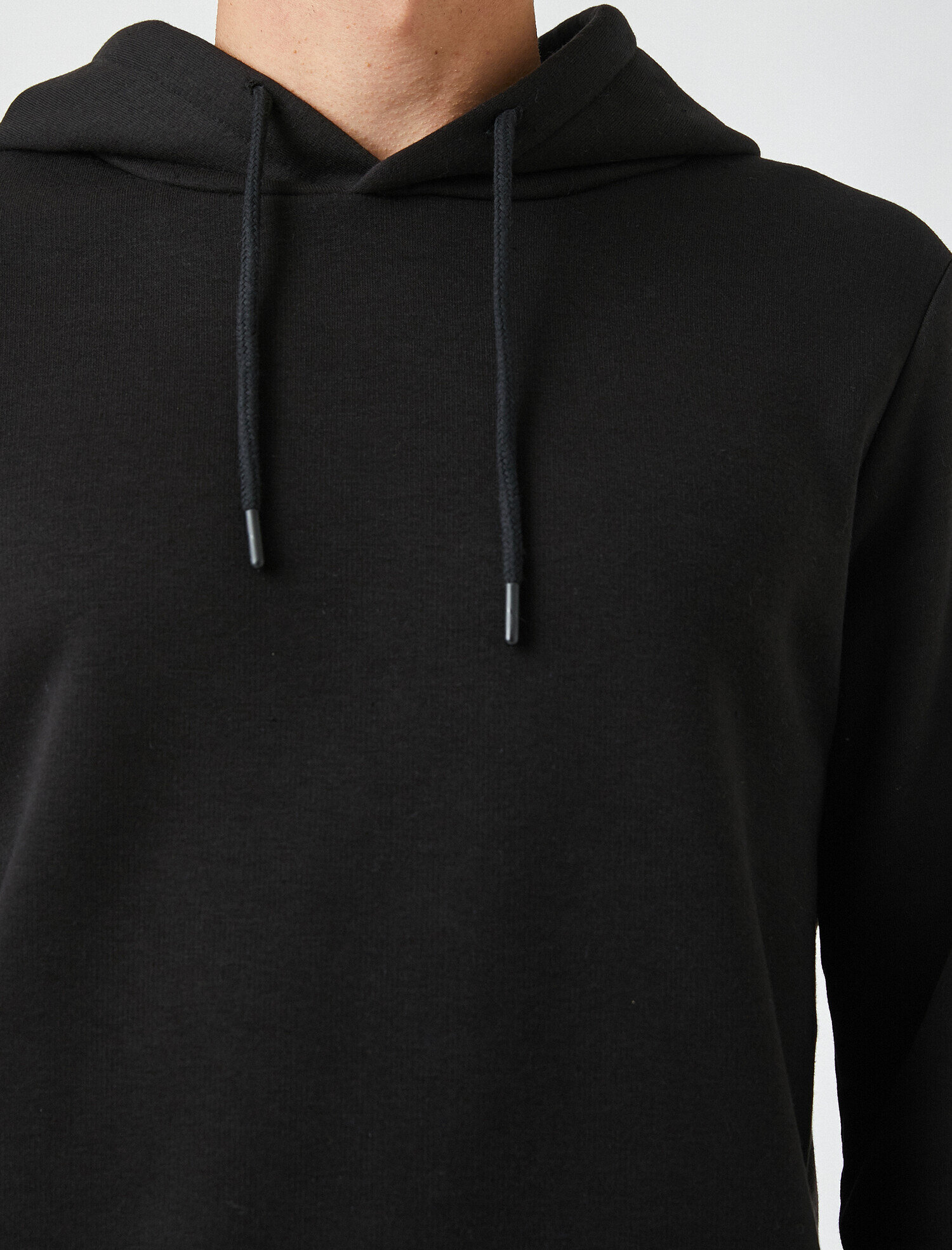   Basic Kapüşonlu Sweatshirt