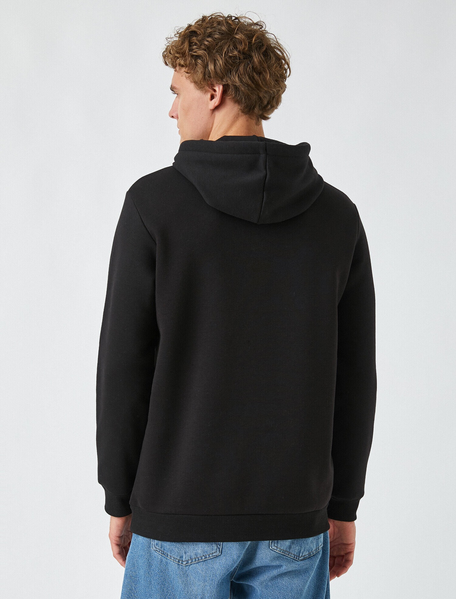   Basic Kapüşonlu Sweatshirt