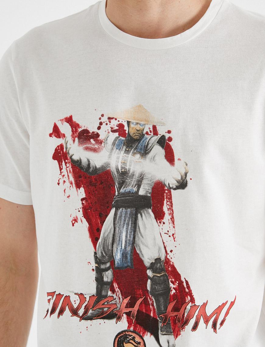   Mortal Kombat Tişört Lisanslı Pamuklu