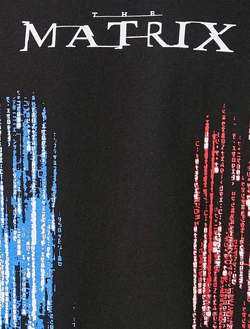   Matrix Tişört Lisanslı Pamuklu