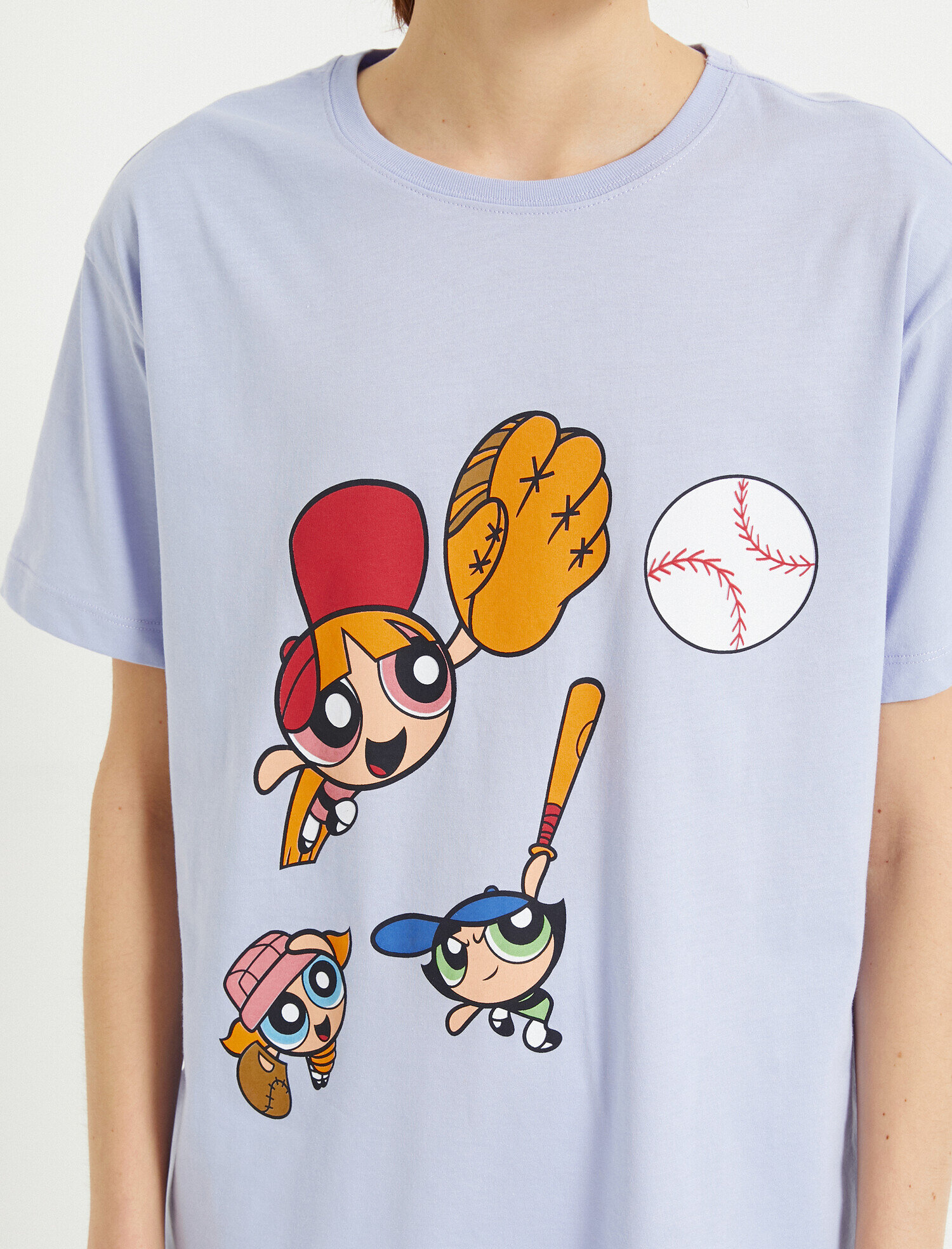   Power Puff Girls Tişört Lisanslı Pamuklu Oversize