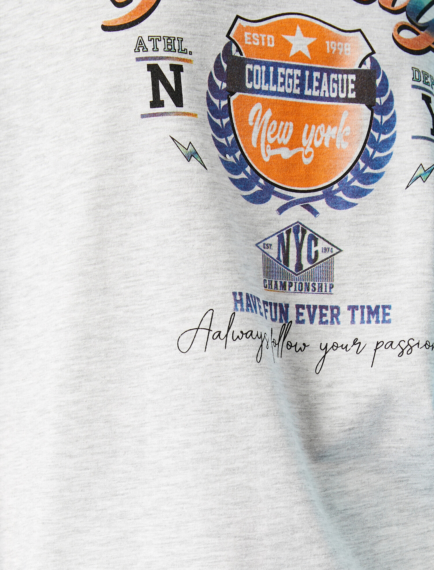   Baskılı Tişört Pamuklu Oversize