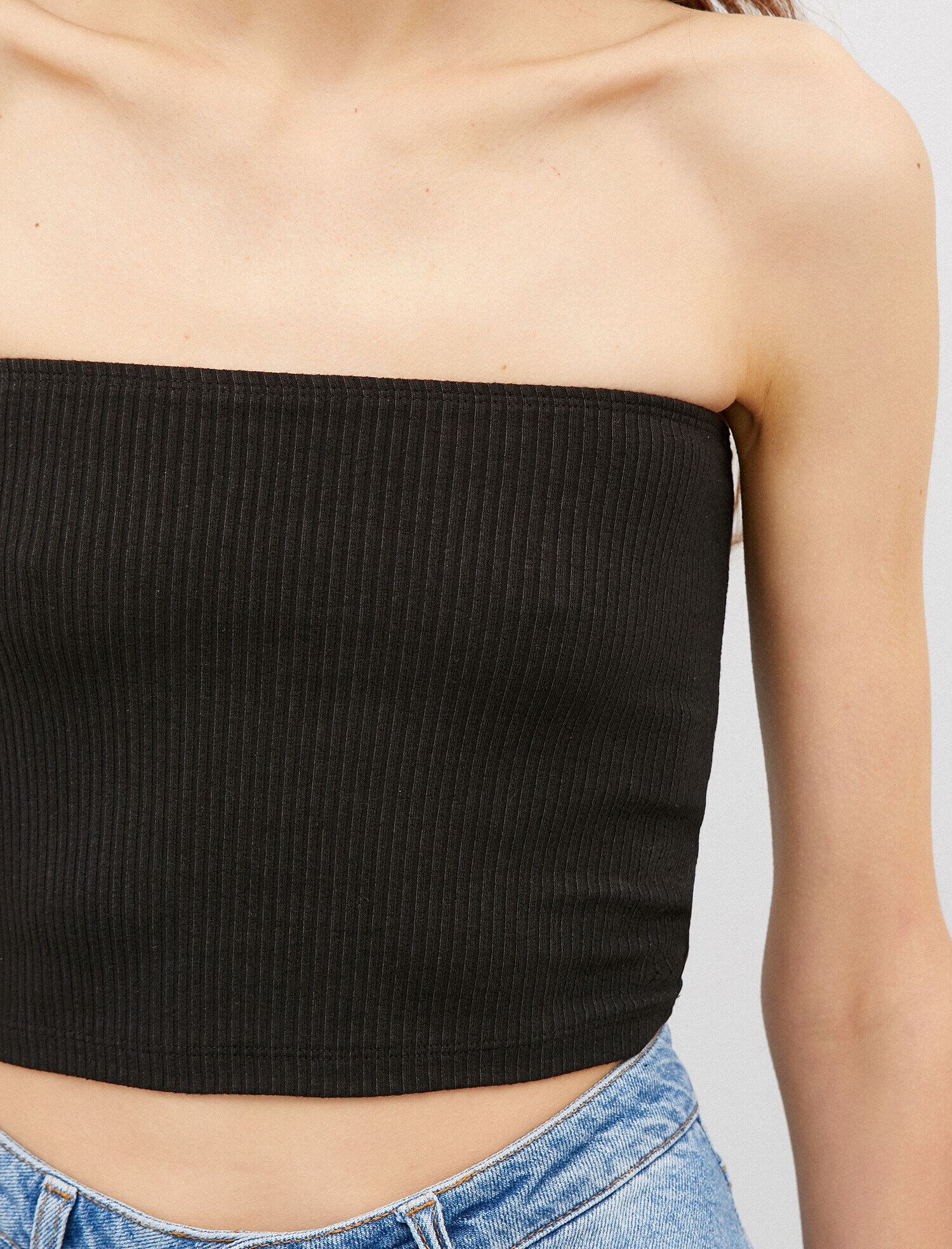   Straplez Crop Atlet Fitilli