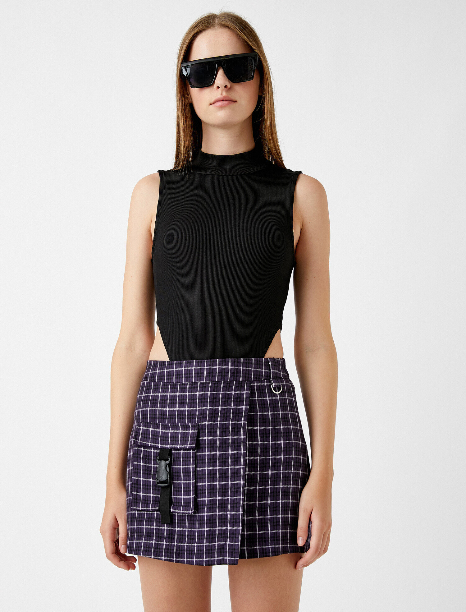   Dik Yaka Body Alttan Çıtçıtlı