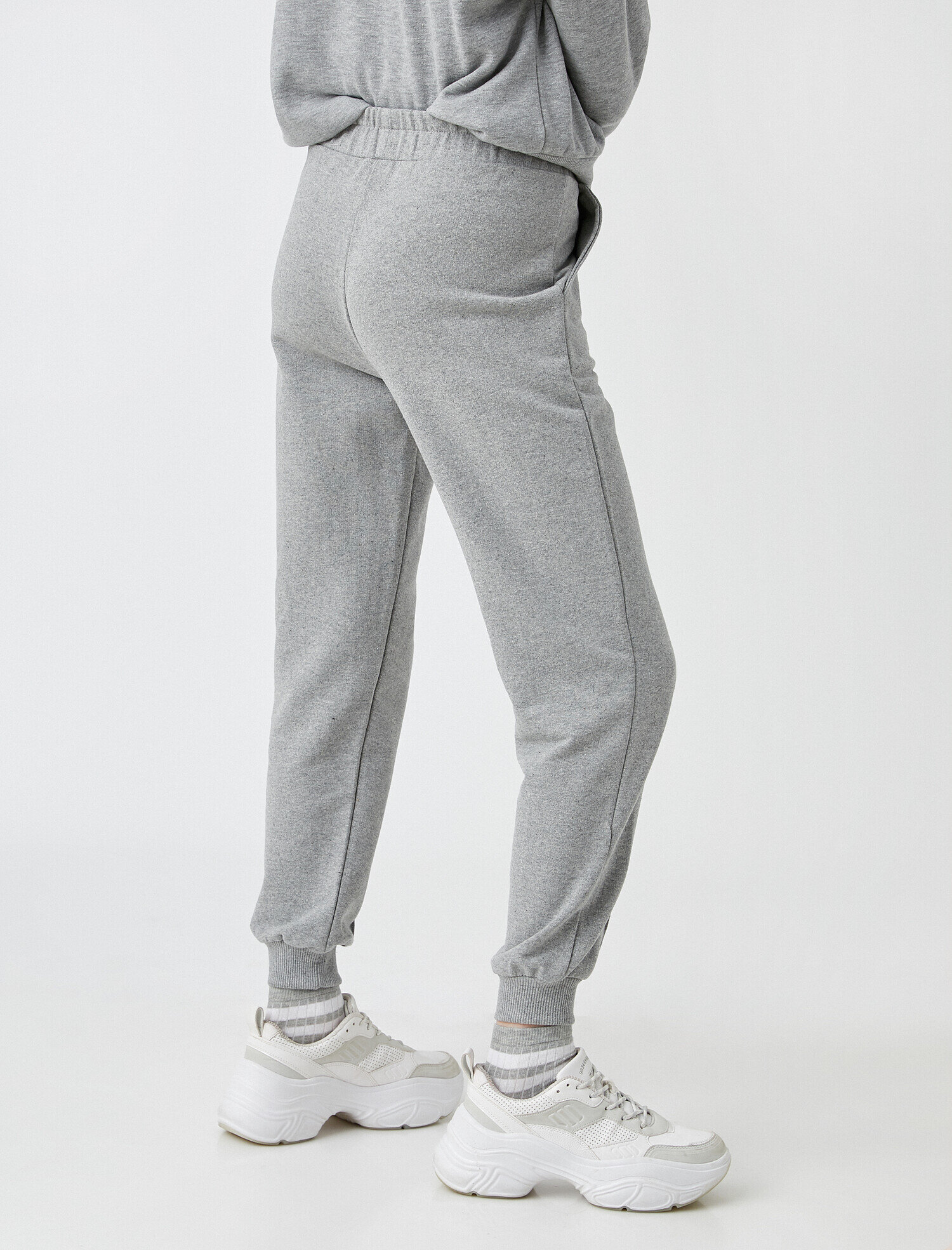   Jogger Eşofman Altı Cepli Pamuklu