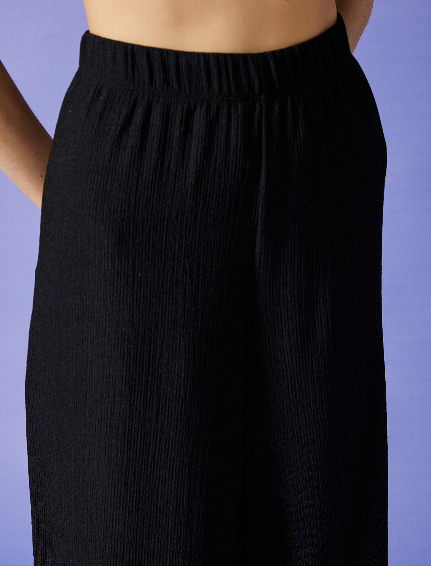   Kısa Pantolon Geniş Paça