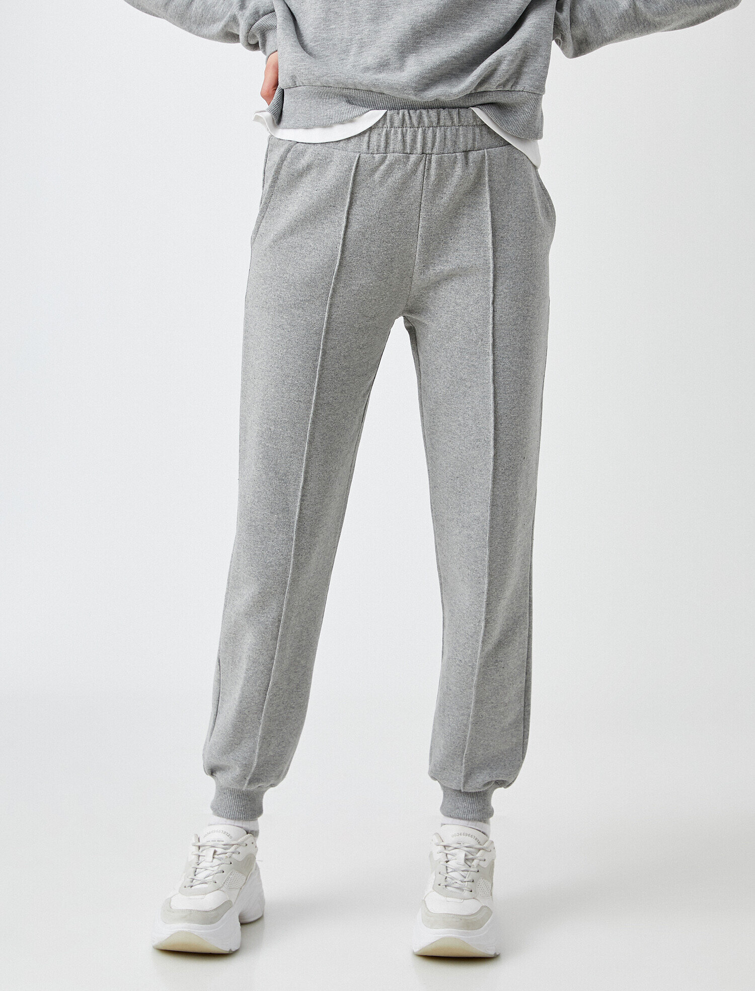   Jogger Eşofman Altı Cepli Pamuklu