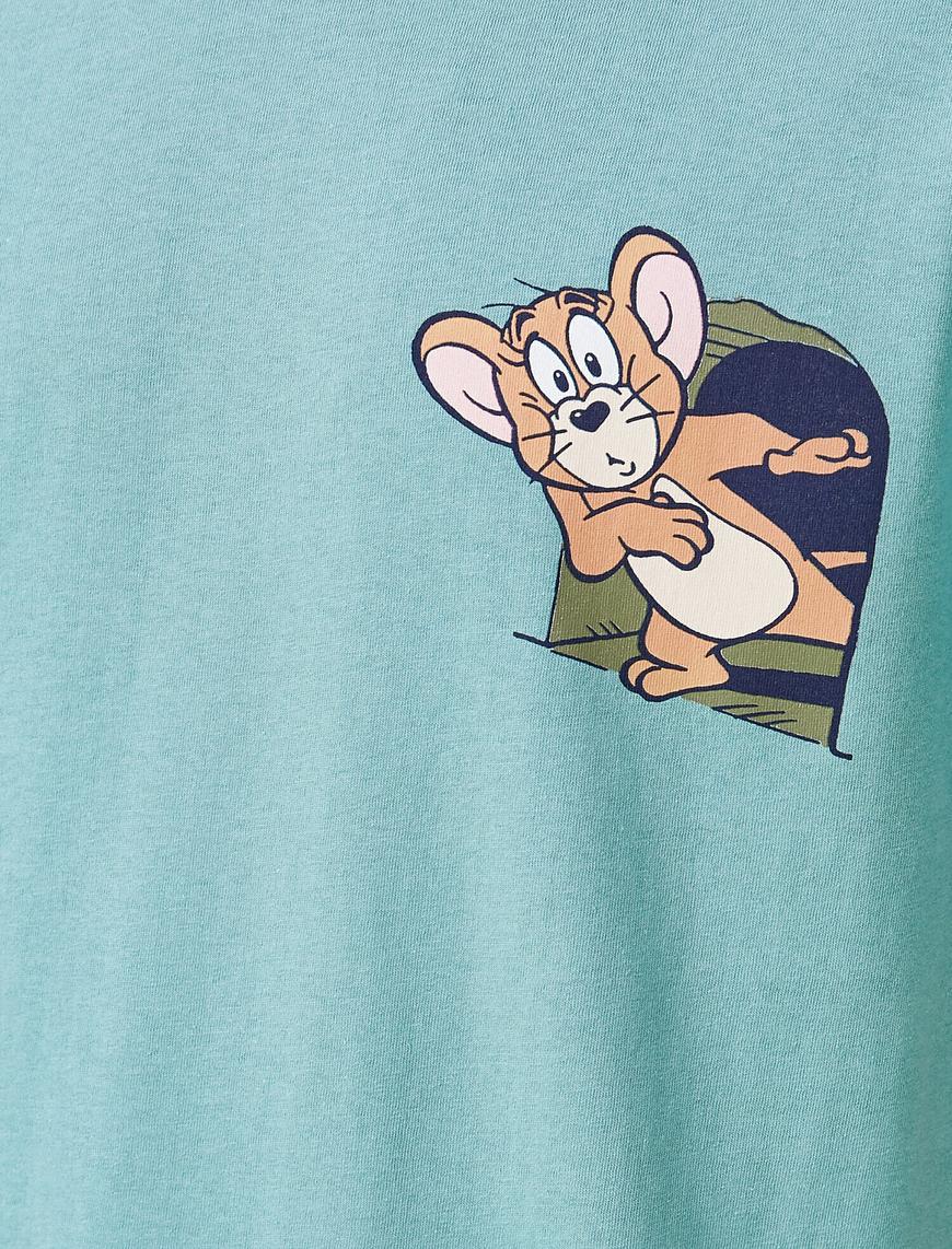   Tom ve Jerry Tişört Lisanslı Pamuklu