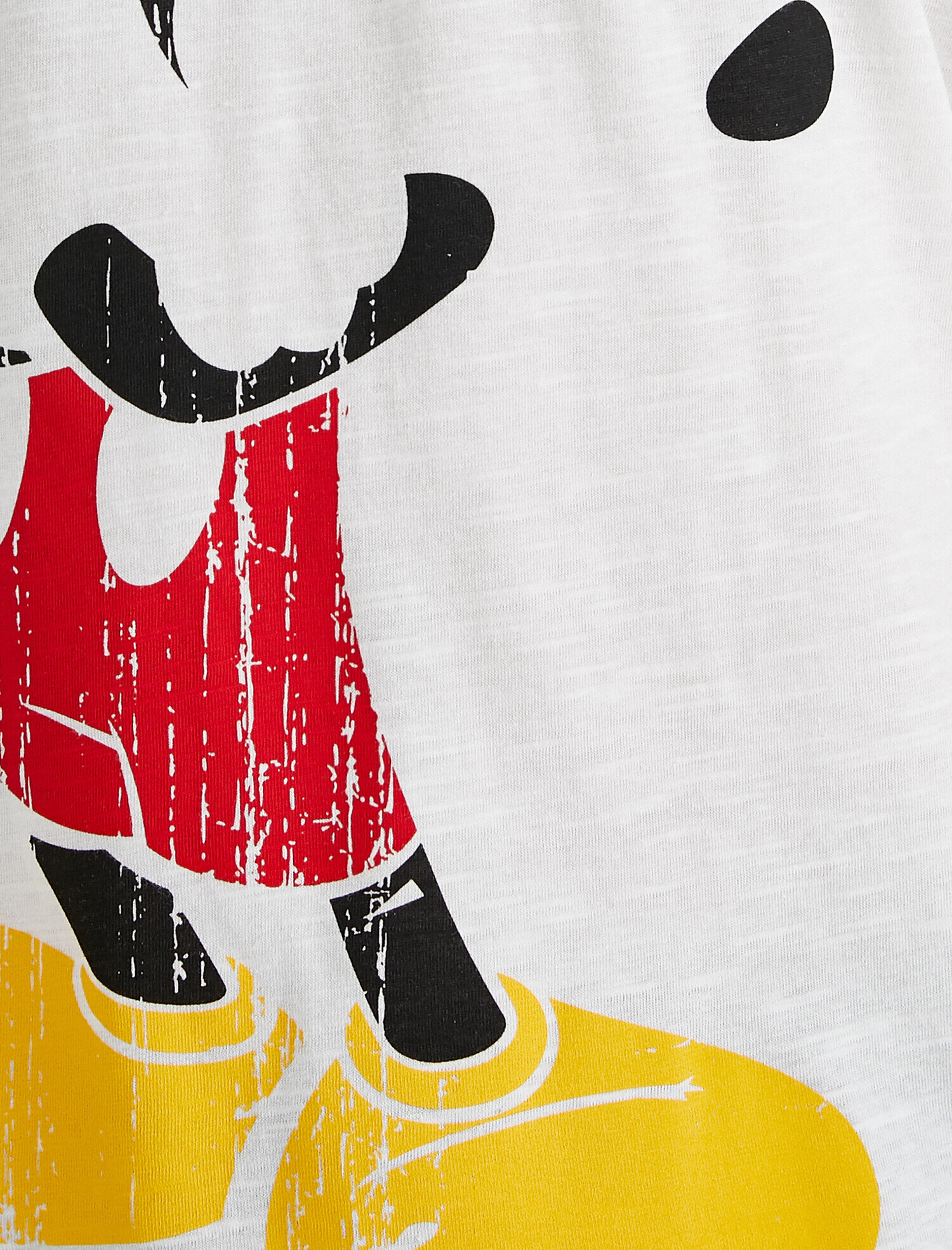   Oversize Mickey Mouse Tişört Lisanslı Pamuklu