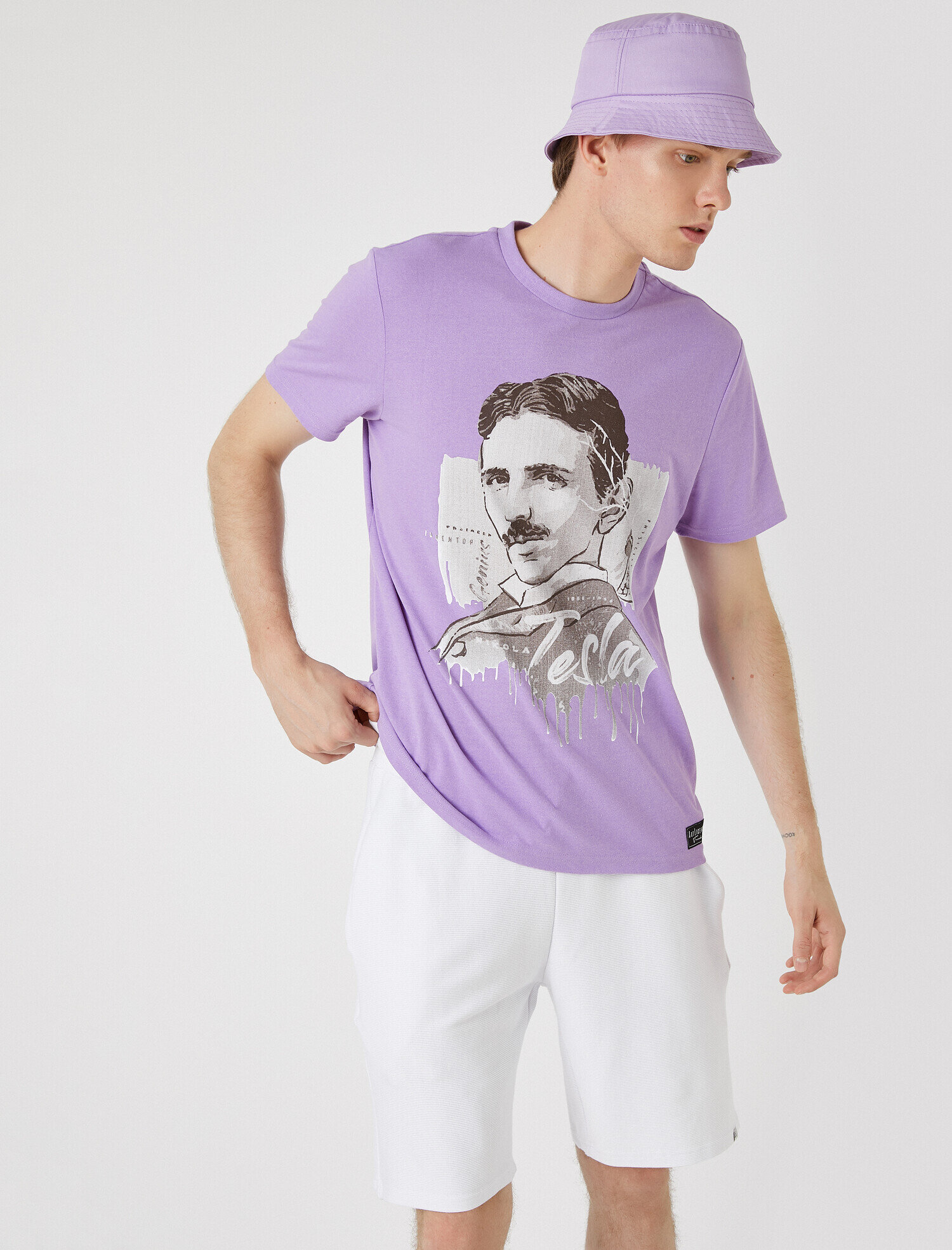   Baskılı Tişört Tesla