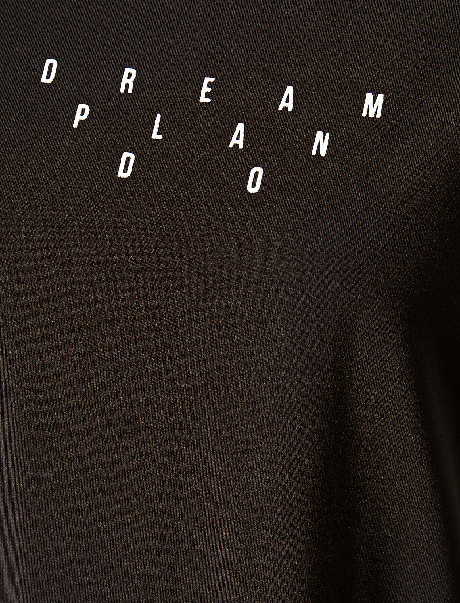   Spor Tişört Yazılı Kısa Kollu