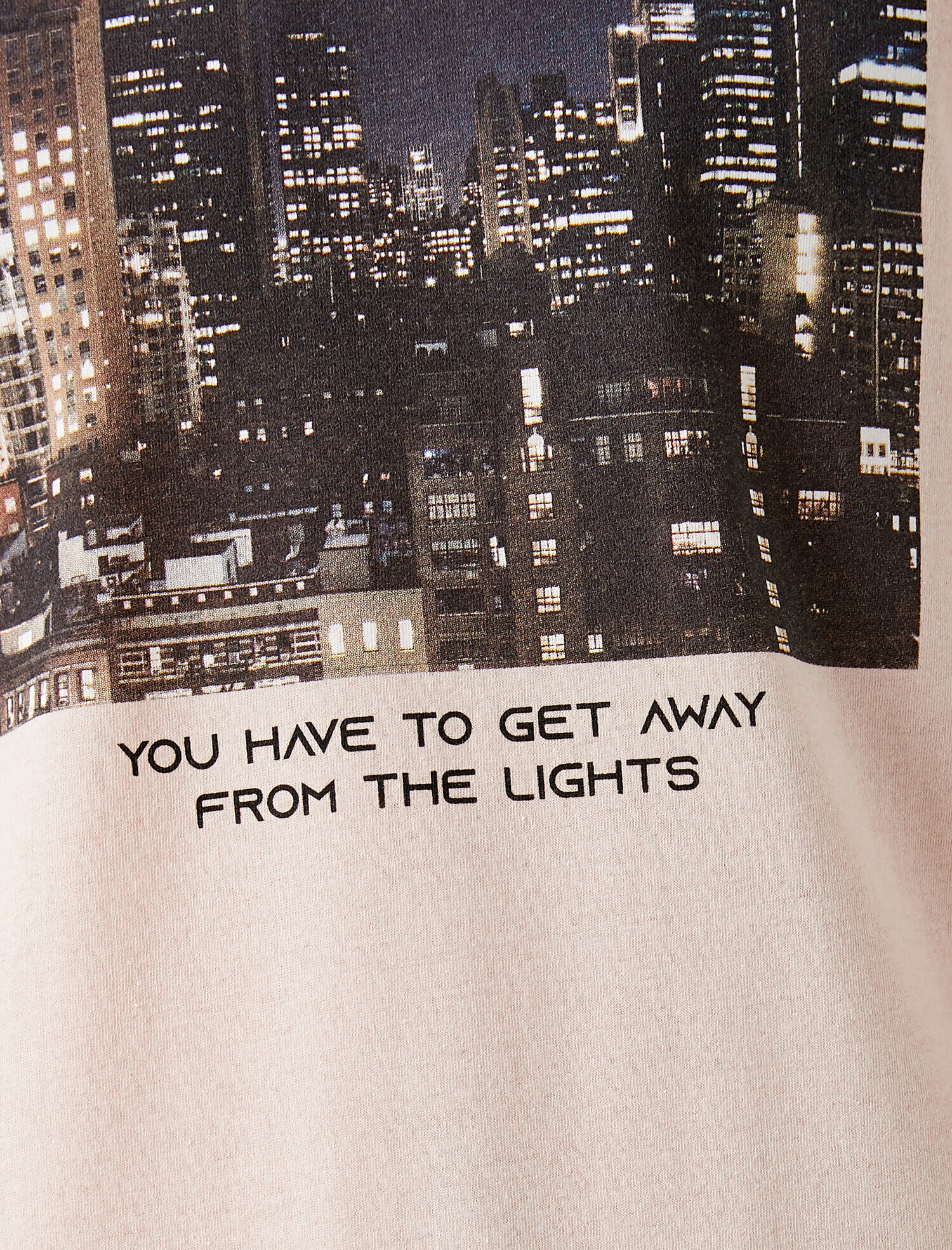   Baskılı Tişört Bisiklet Yaka