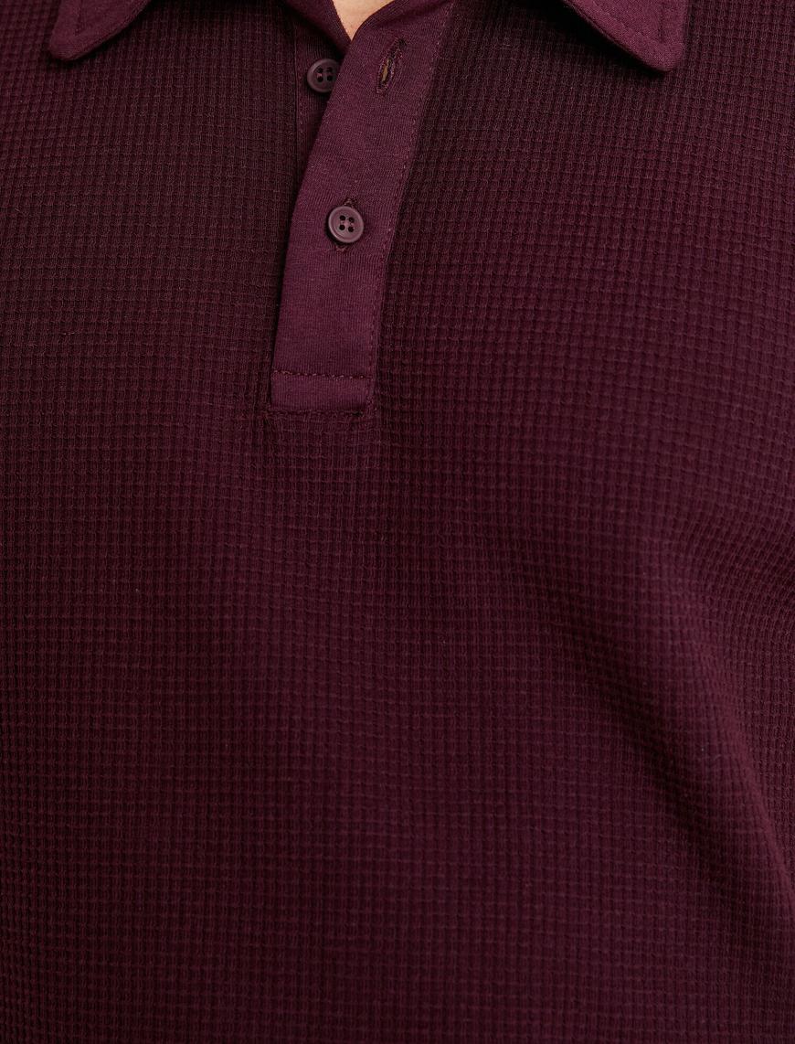   Polo Yaka Tişört Pamuklu