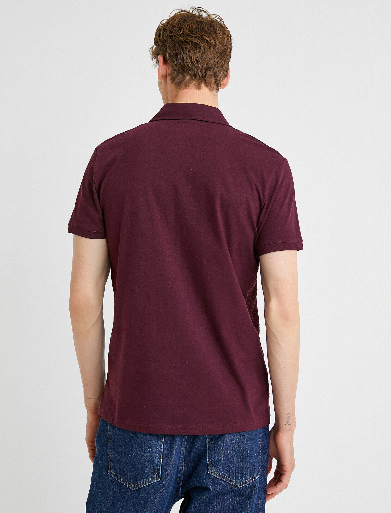   Polo Yaka Tişört Pamuklu