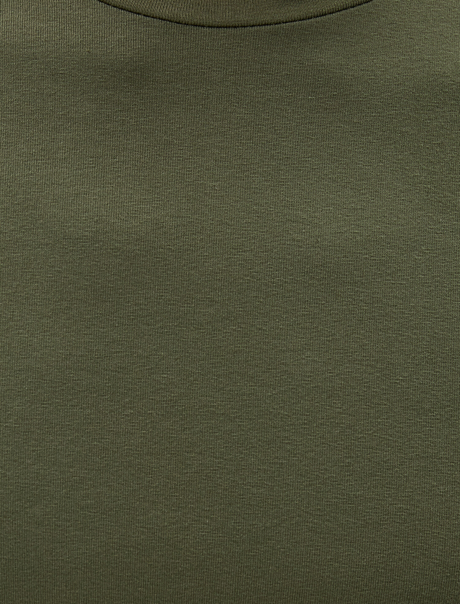   Bisiklet Yaka Tişört Kısa Kollu Basic Pamuklu