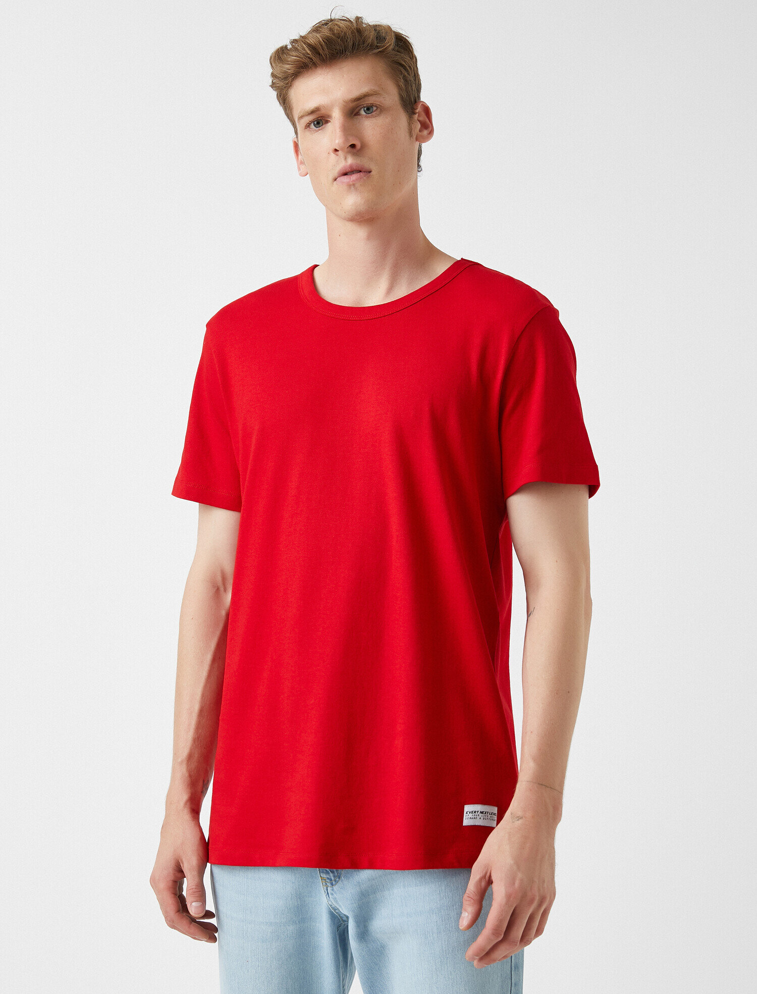   Kısa Kollu Tişört Pamuklu