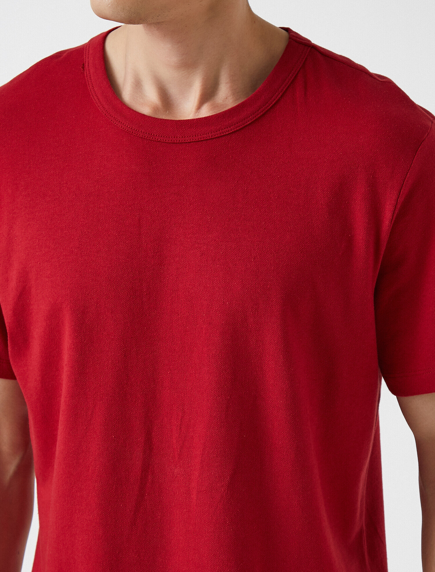   Kısa Kollu Tişört Pamuklu