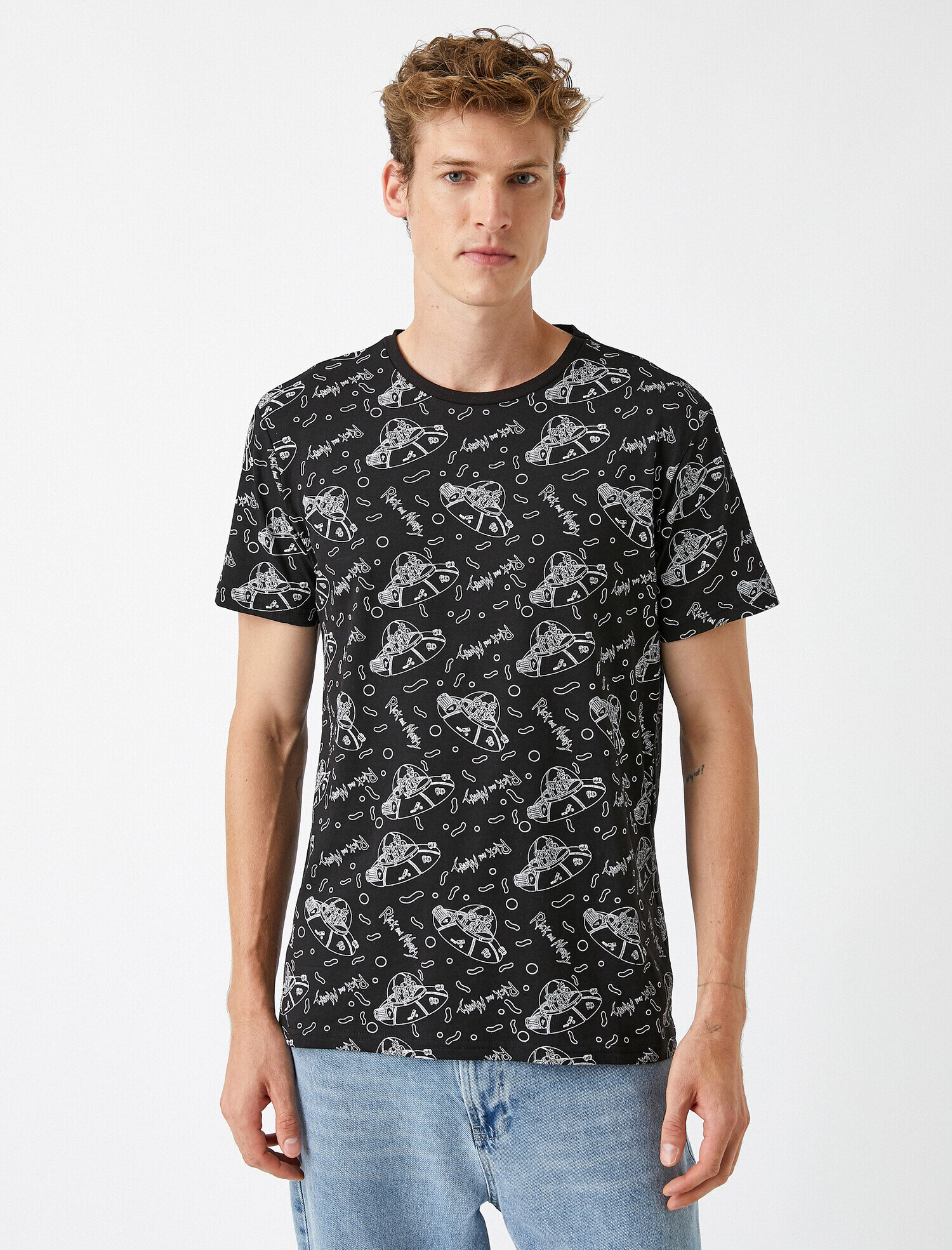   Rick and Morty Tişört Lisanslı Baskılı