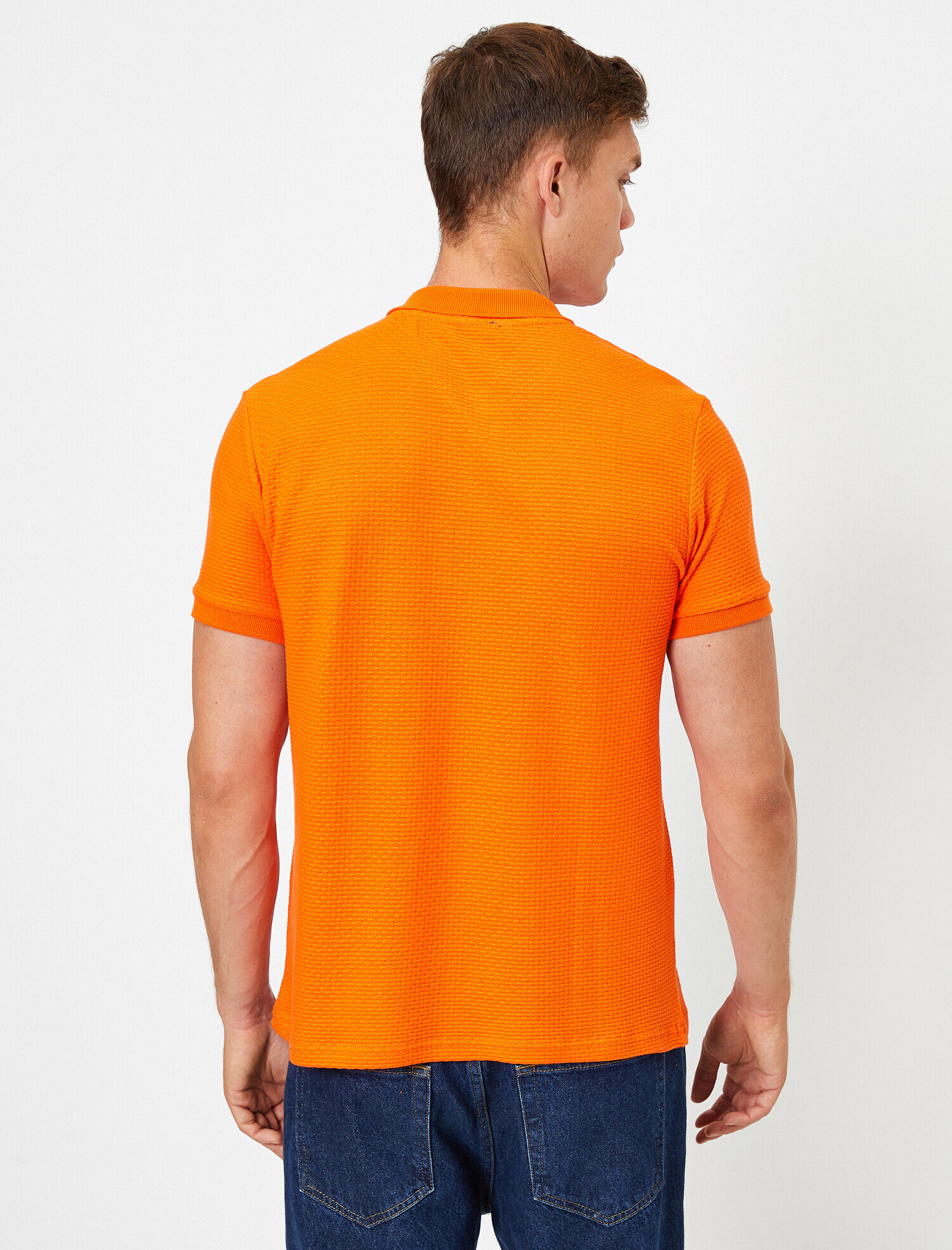   Pamuklu Polo Yaka Tişört