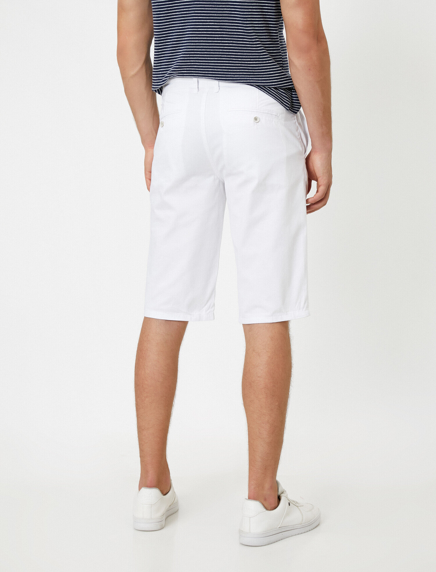   Cep Detaylı Slim Fit Şort